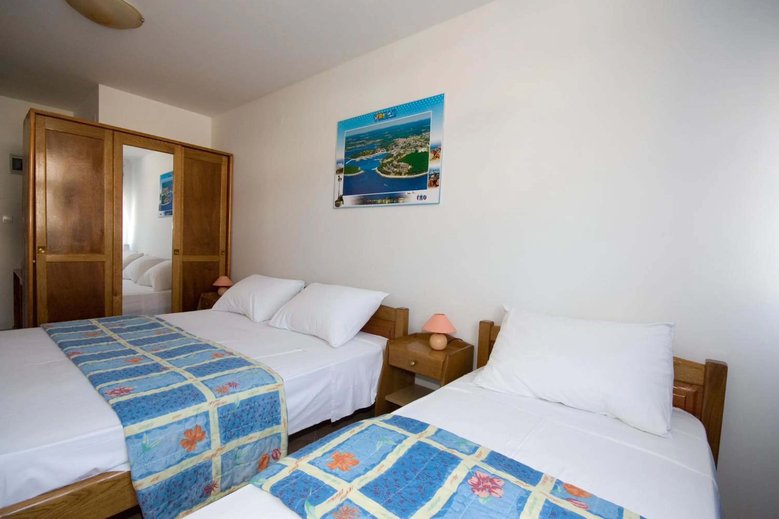 Bed in Apartments Valentino