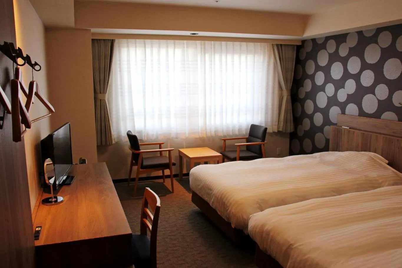 Photo of the whole room, Bed in Heiseikan Kaiyotei