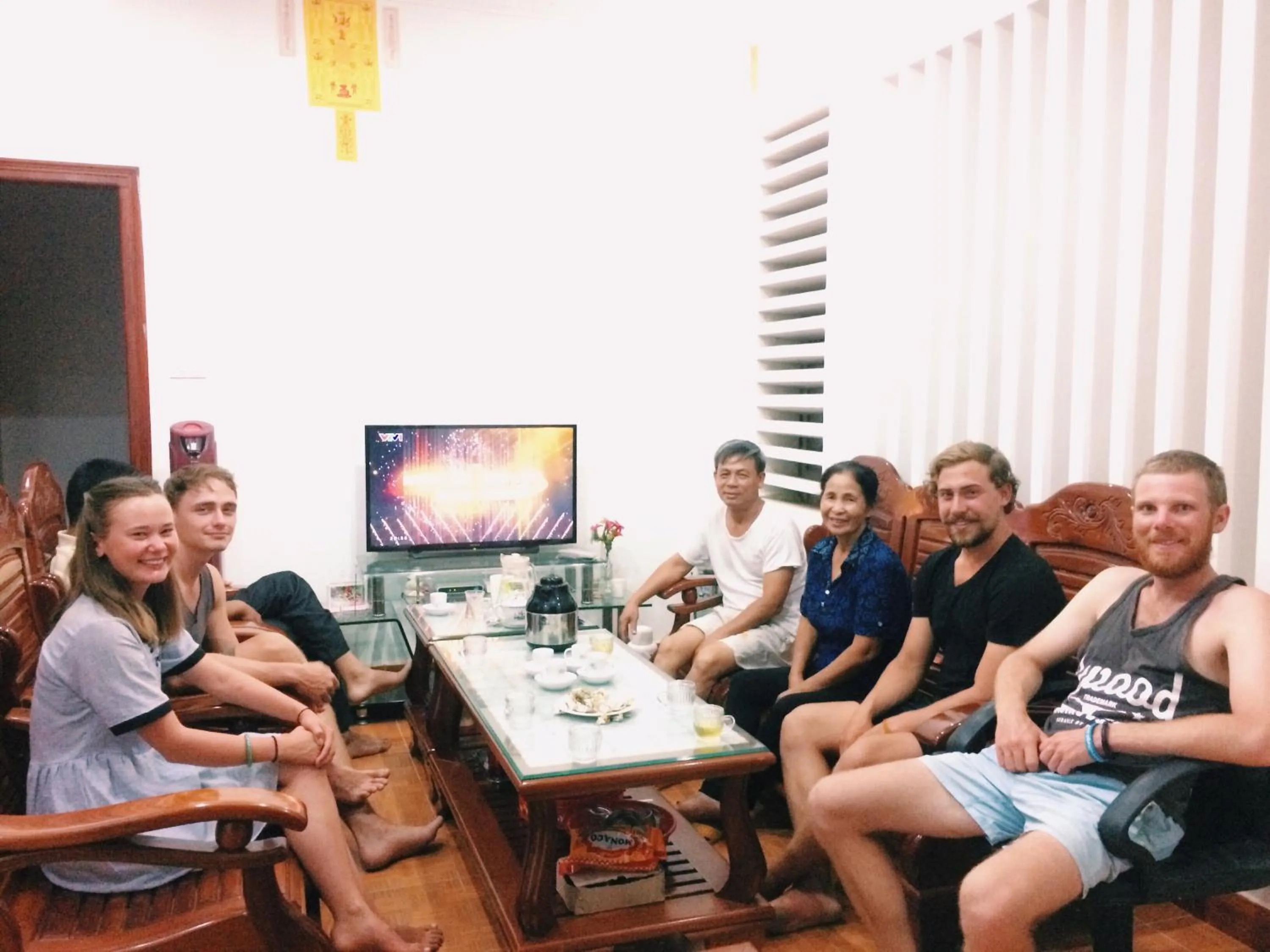 Living room in Vietnam Phuot Real Home