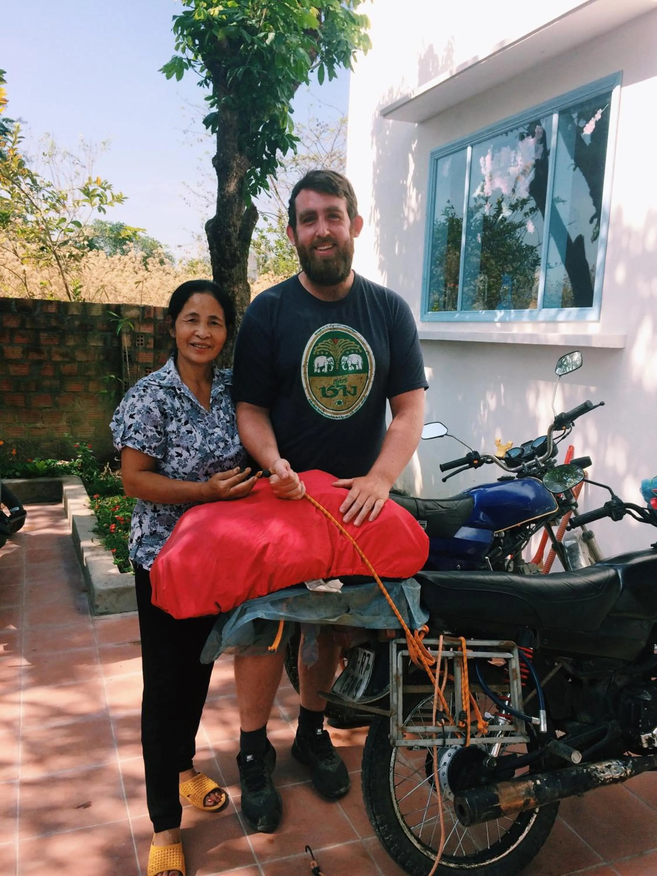 group of guests in Vietnam Phuot Real Home