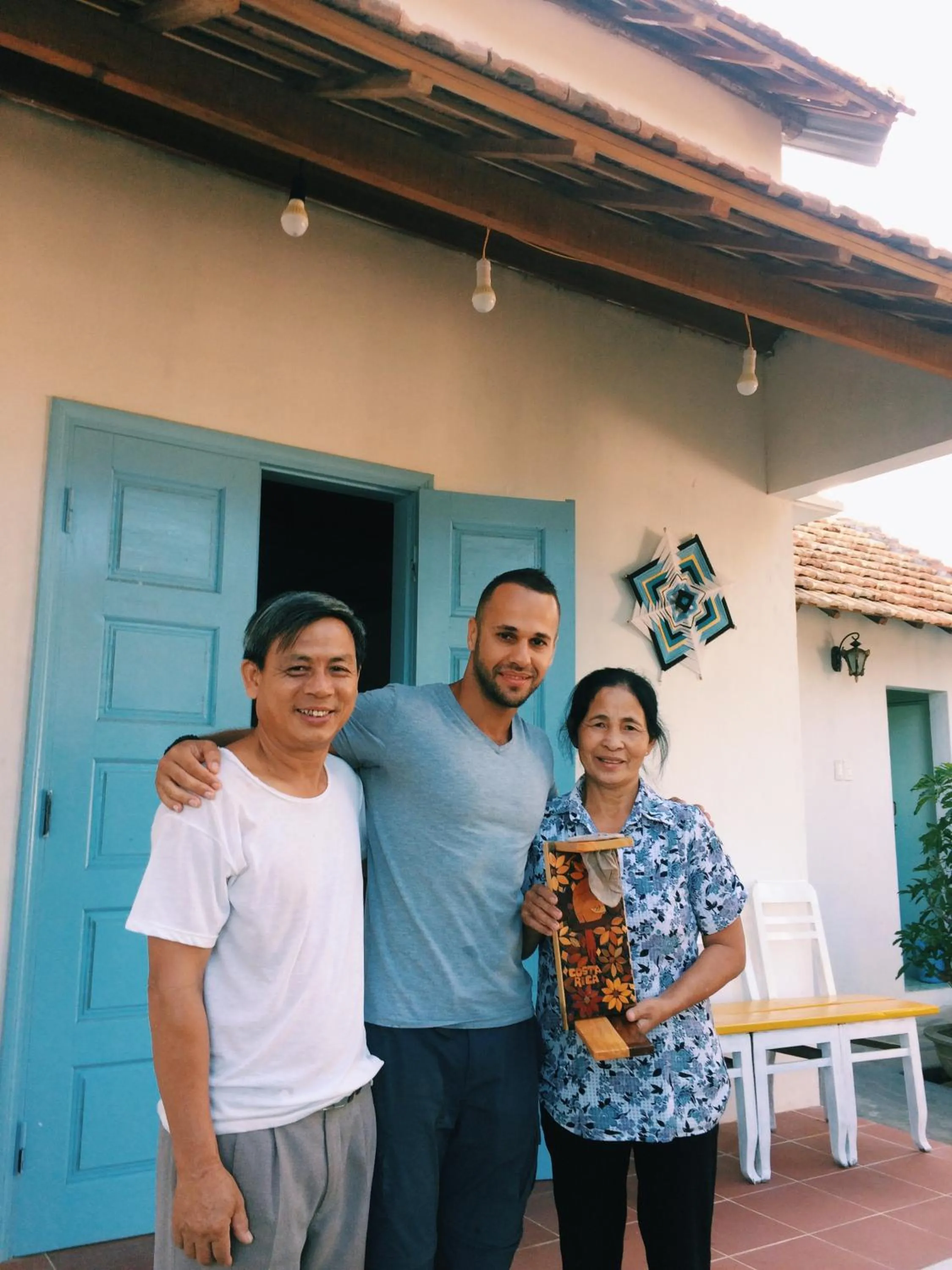 group of guests in Vietnam Phuot Real Home