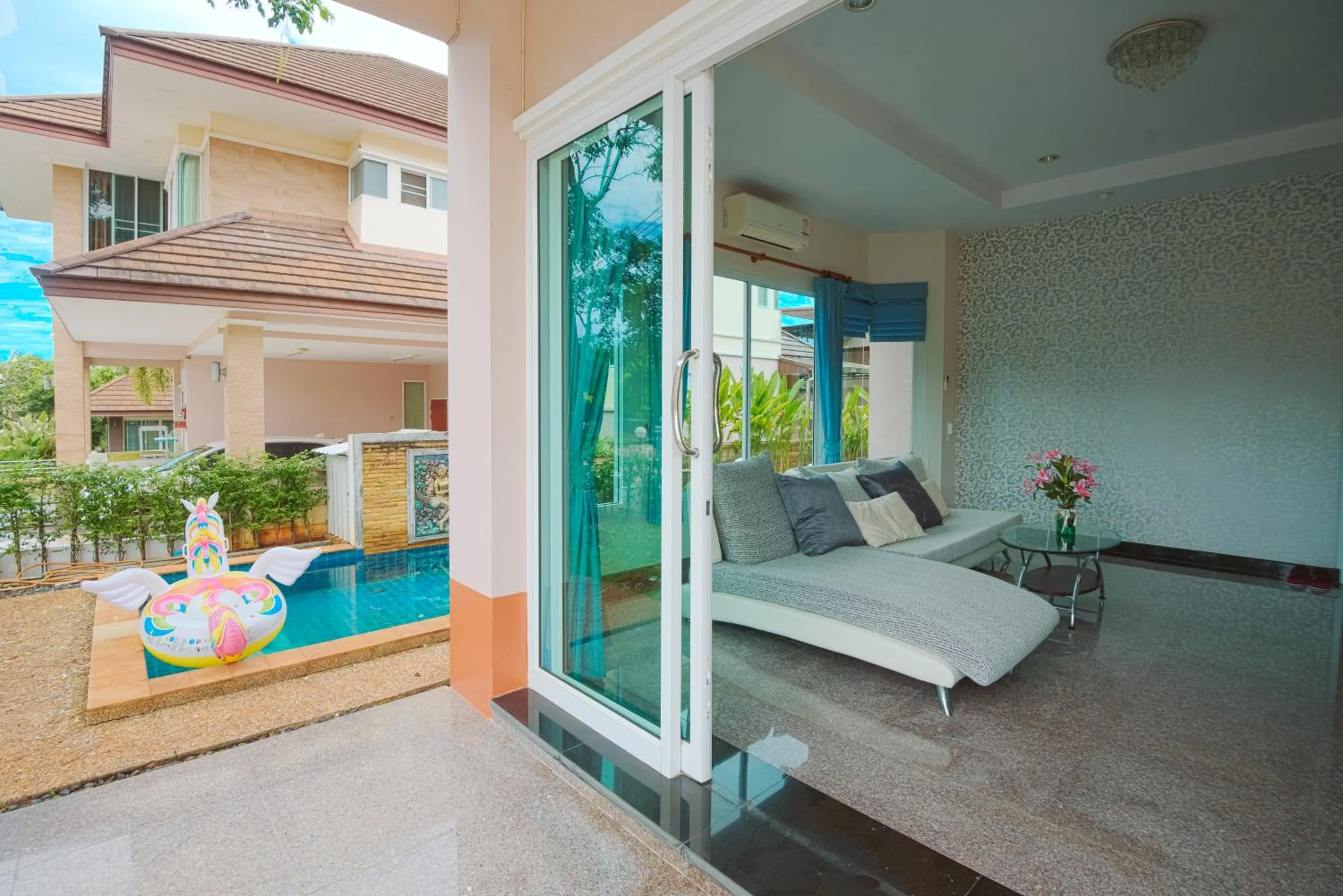 Property building in June Pool Villa