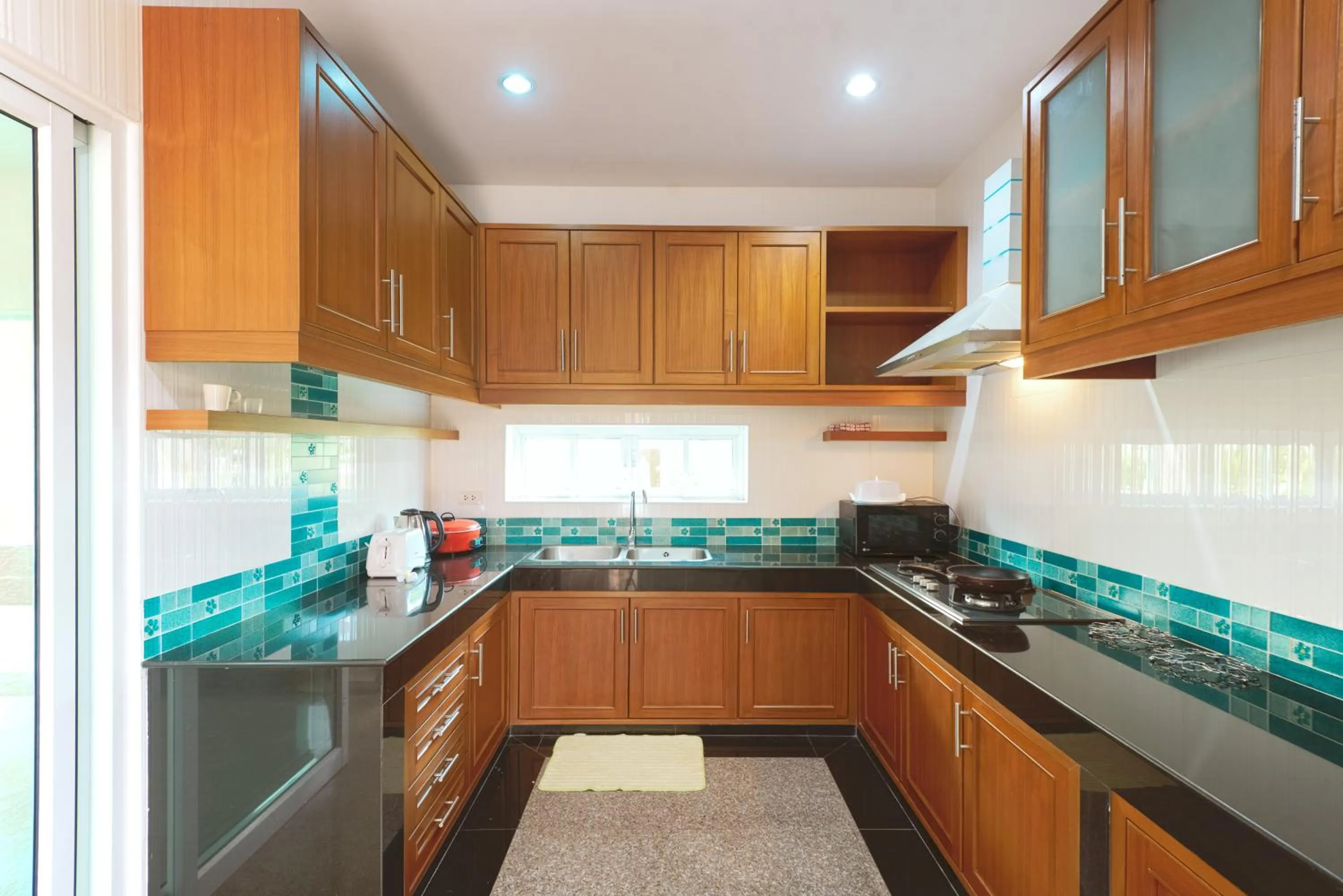 Kitchen or kitchenette in June Pool Villa