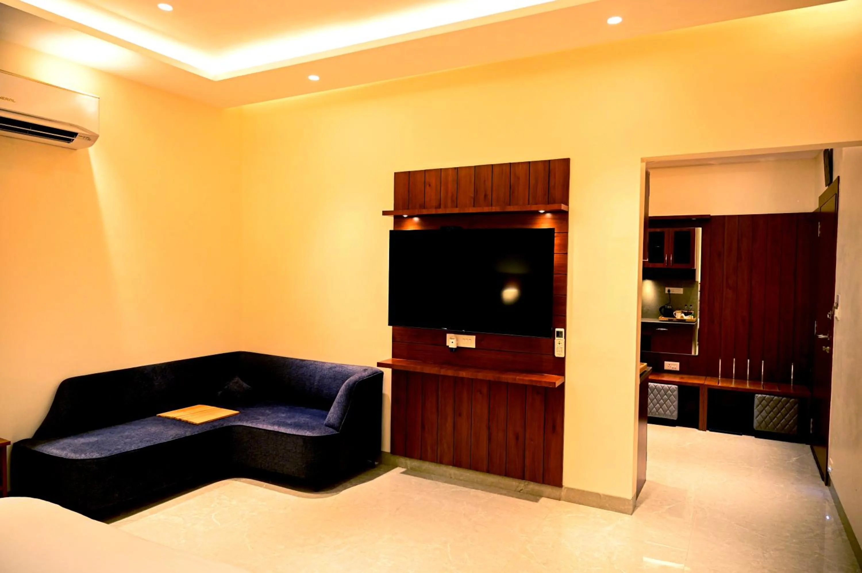 TV and multimedia in Hotel Cresent - Near Assi Ghat