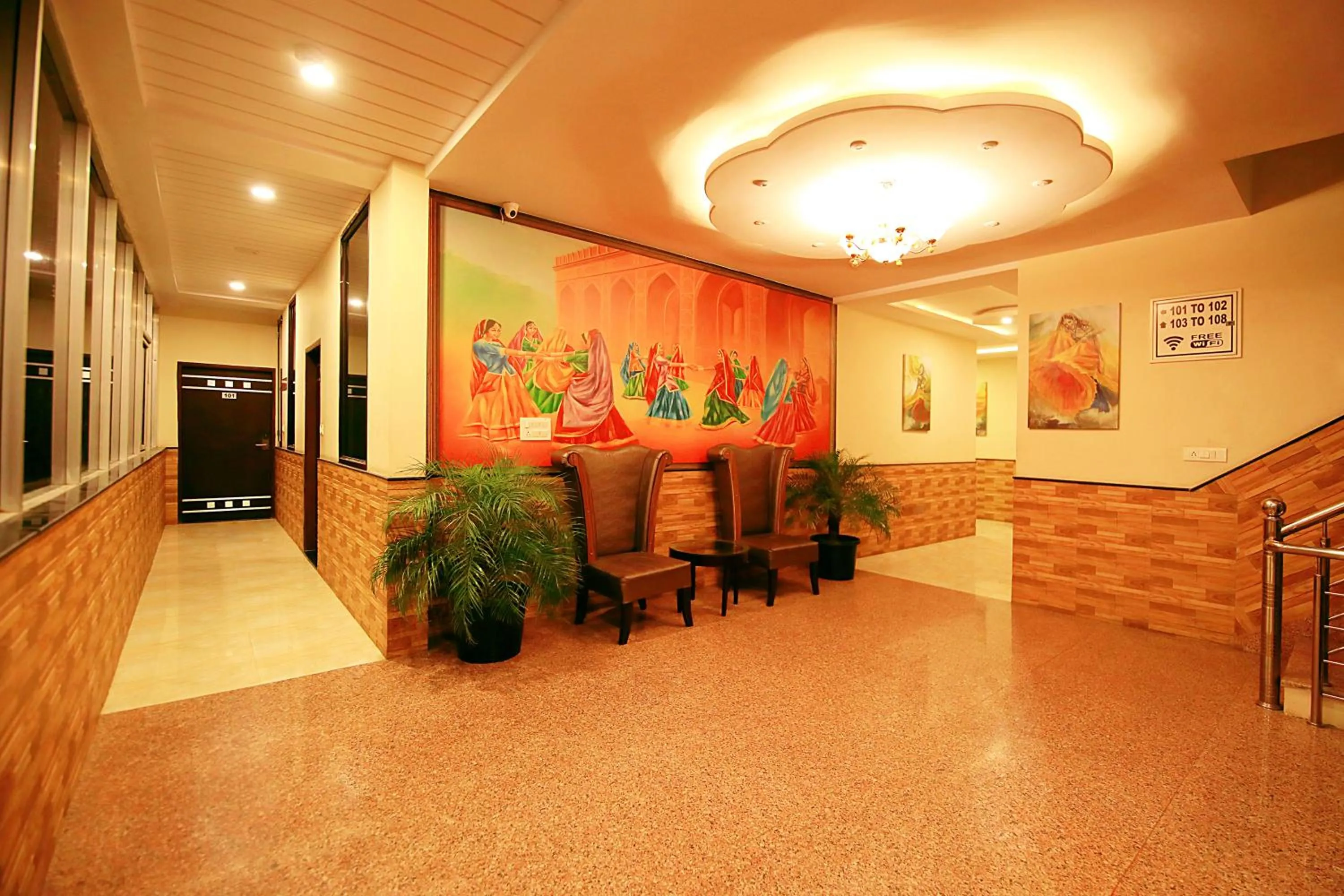 Lobby or reception in V One Pride