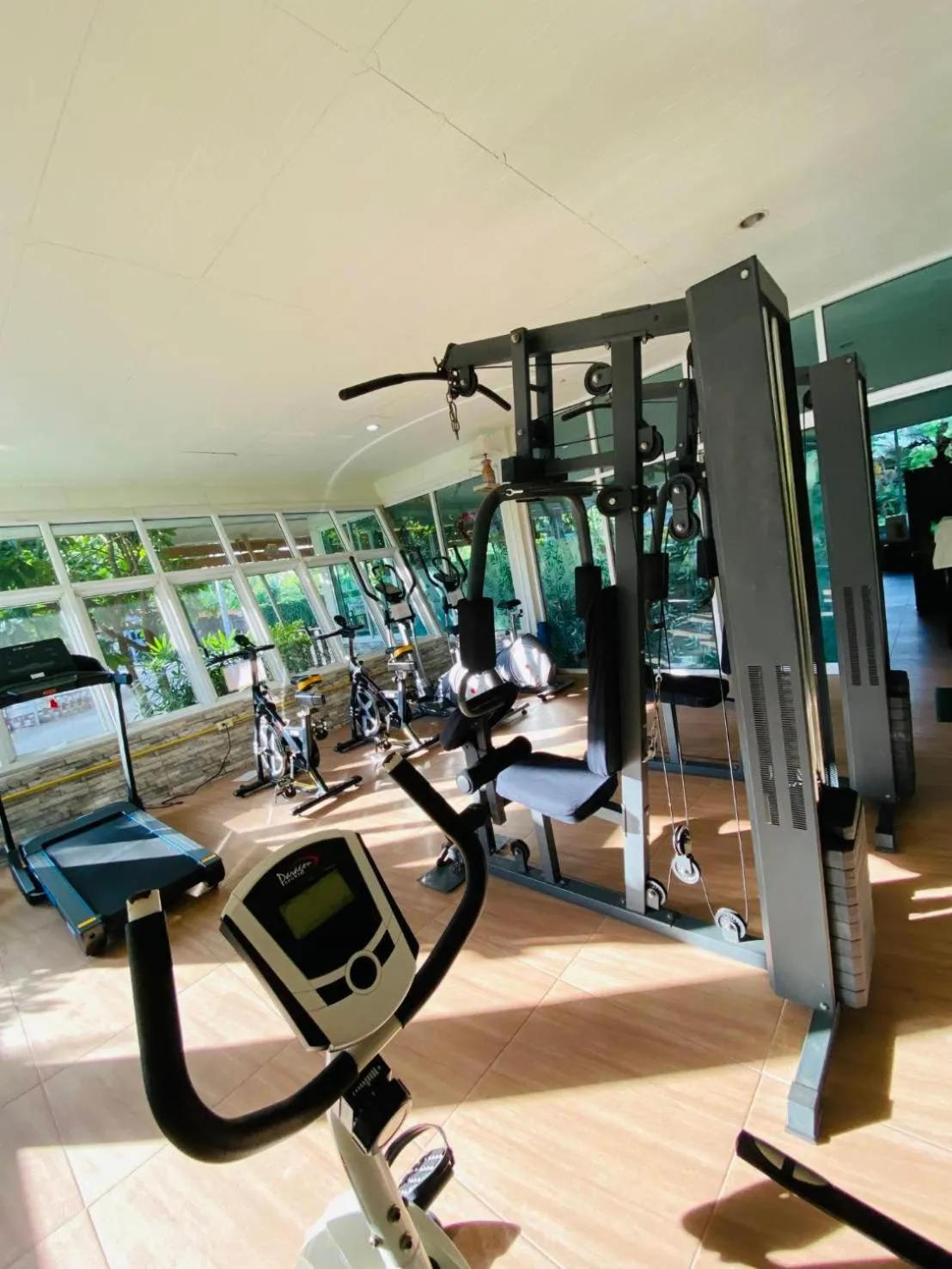 Fitness centre/facilities in Baan Bangrak Residence