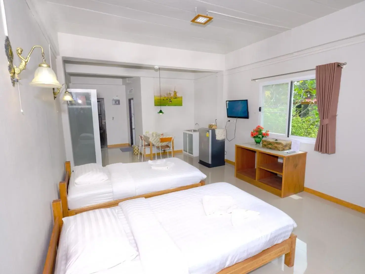 Bed in Baan Bangrak Residence Bed in Baan Bangrak Residence