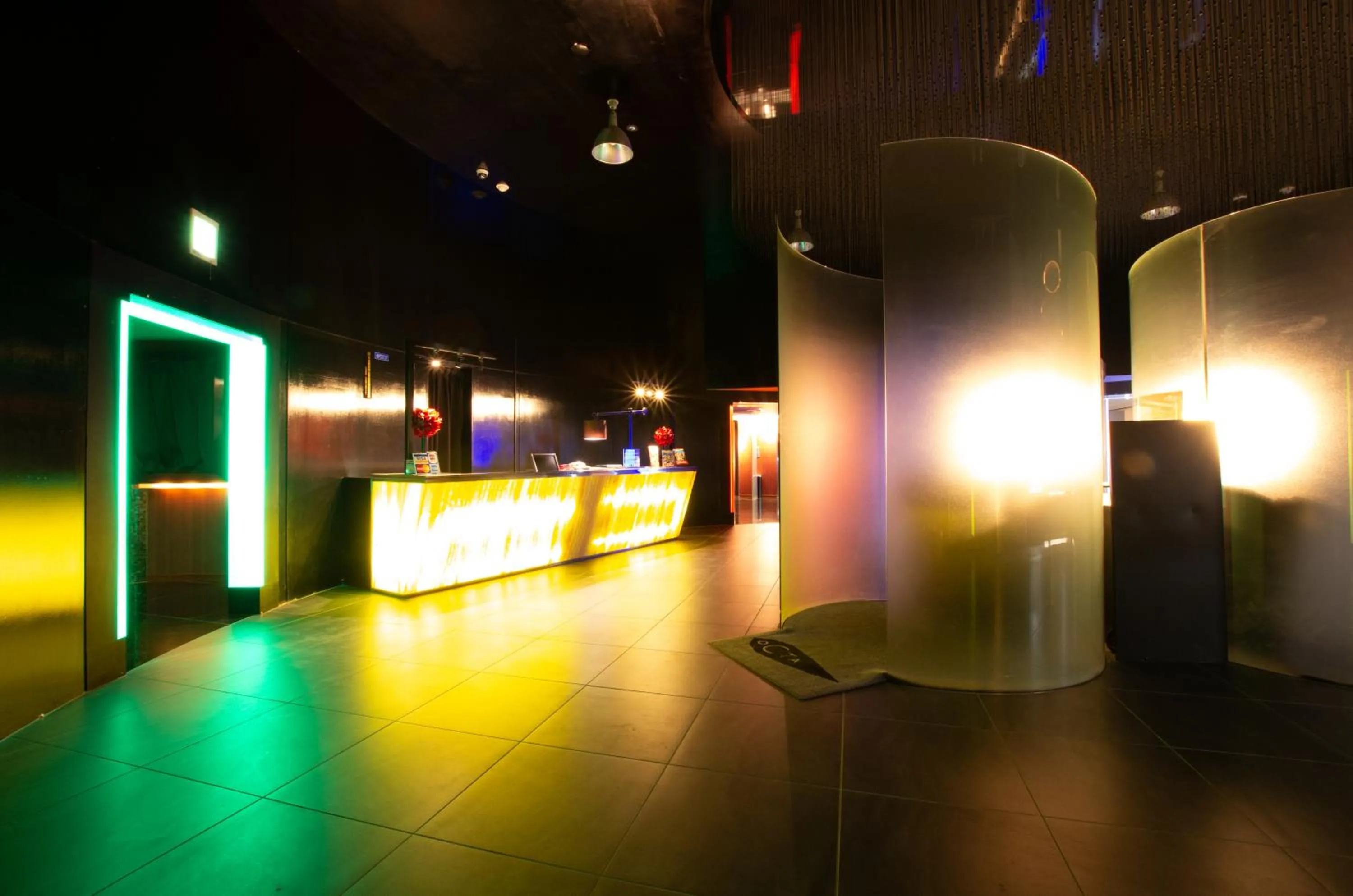 Lobby or reception in Blue Hotel Octa (Adult Only)