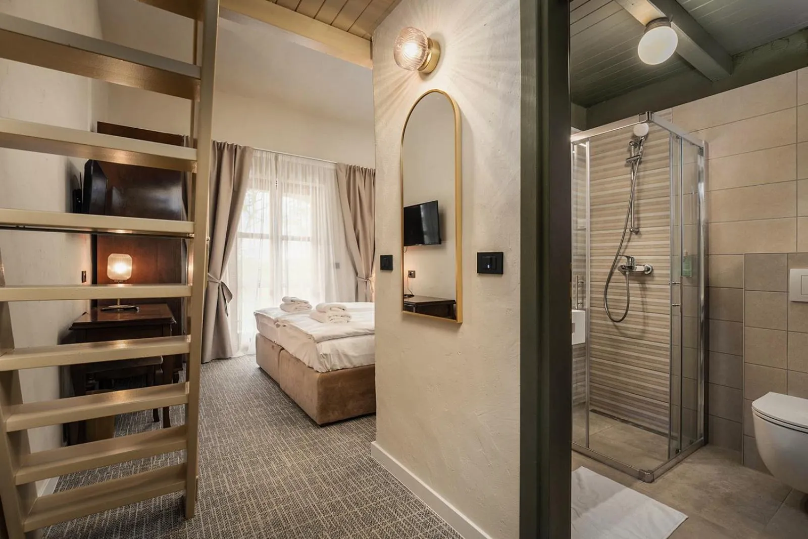 Balcony/Terrace, Bed in Boutique Hotel Paradiso