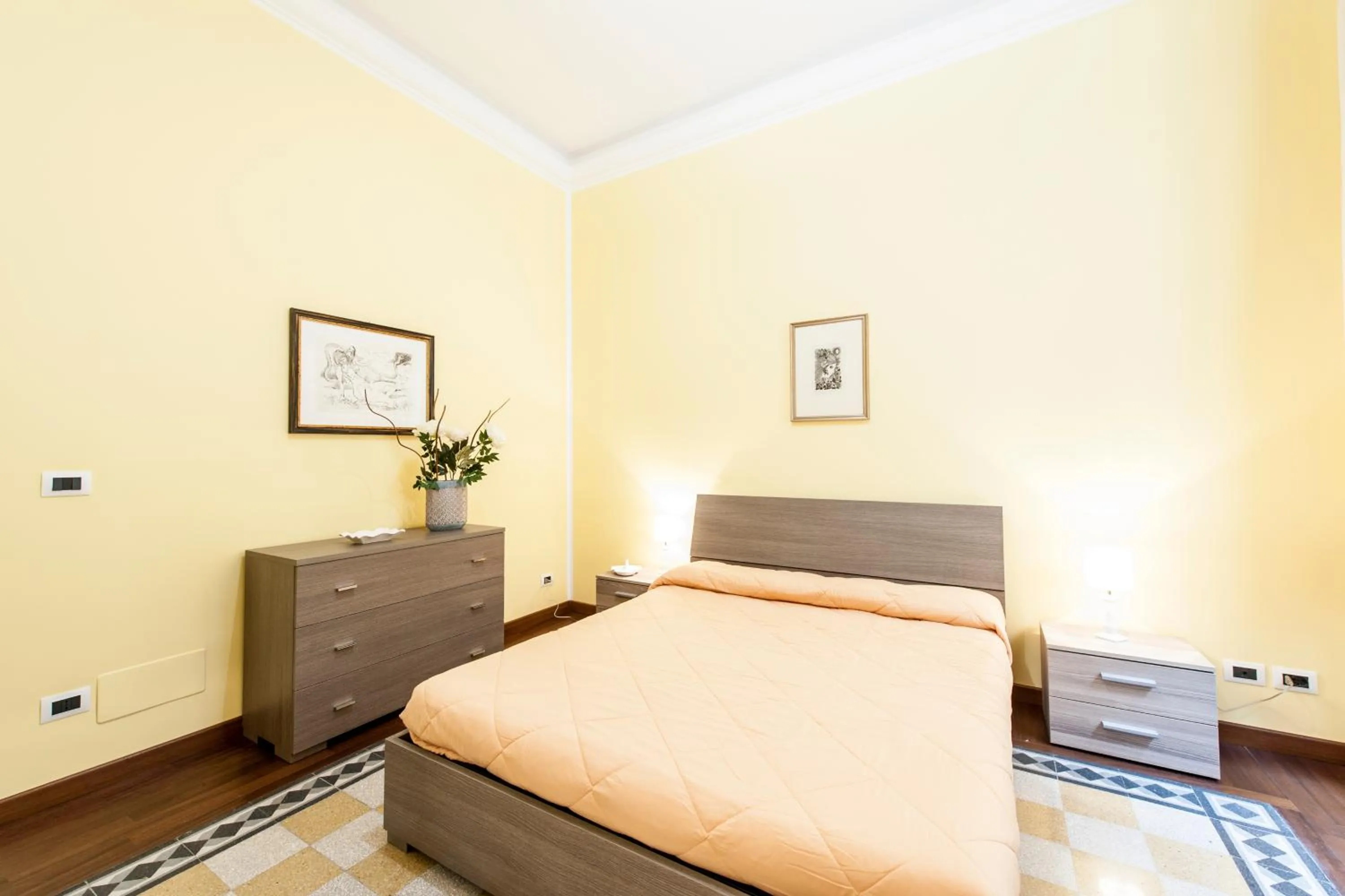 Bedroom, Bed in Rabbad Apartments