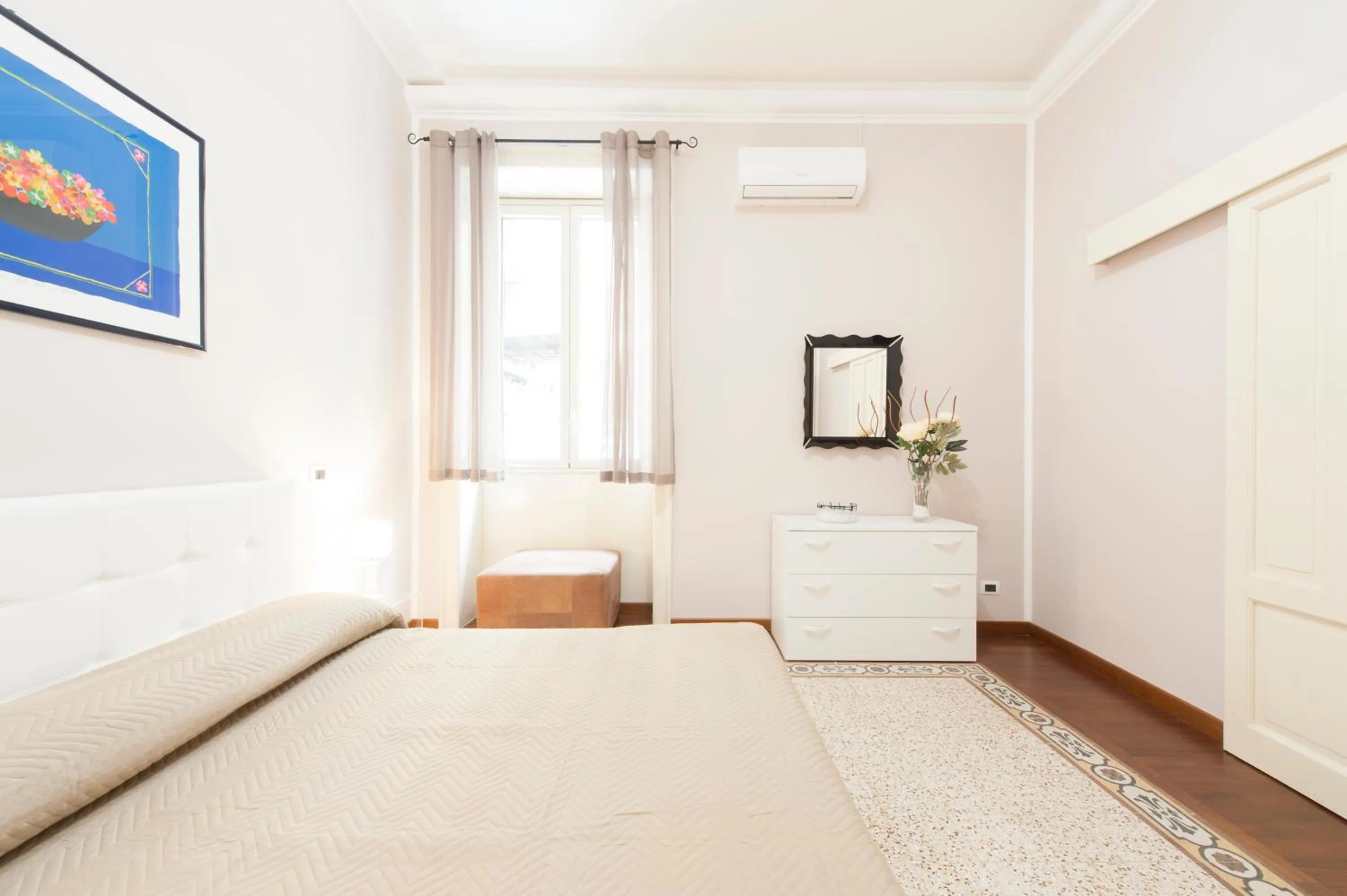Bedroom, Bed in Rabbad Apartments