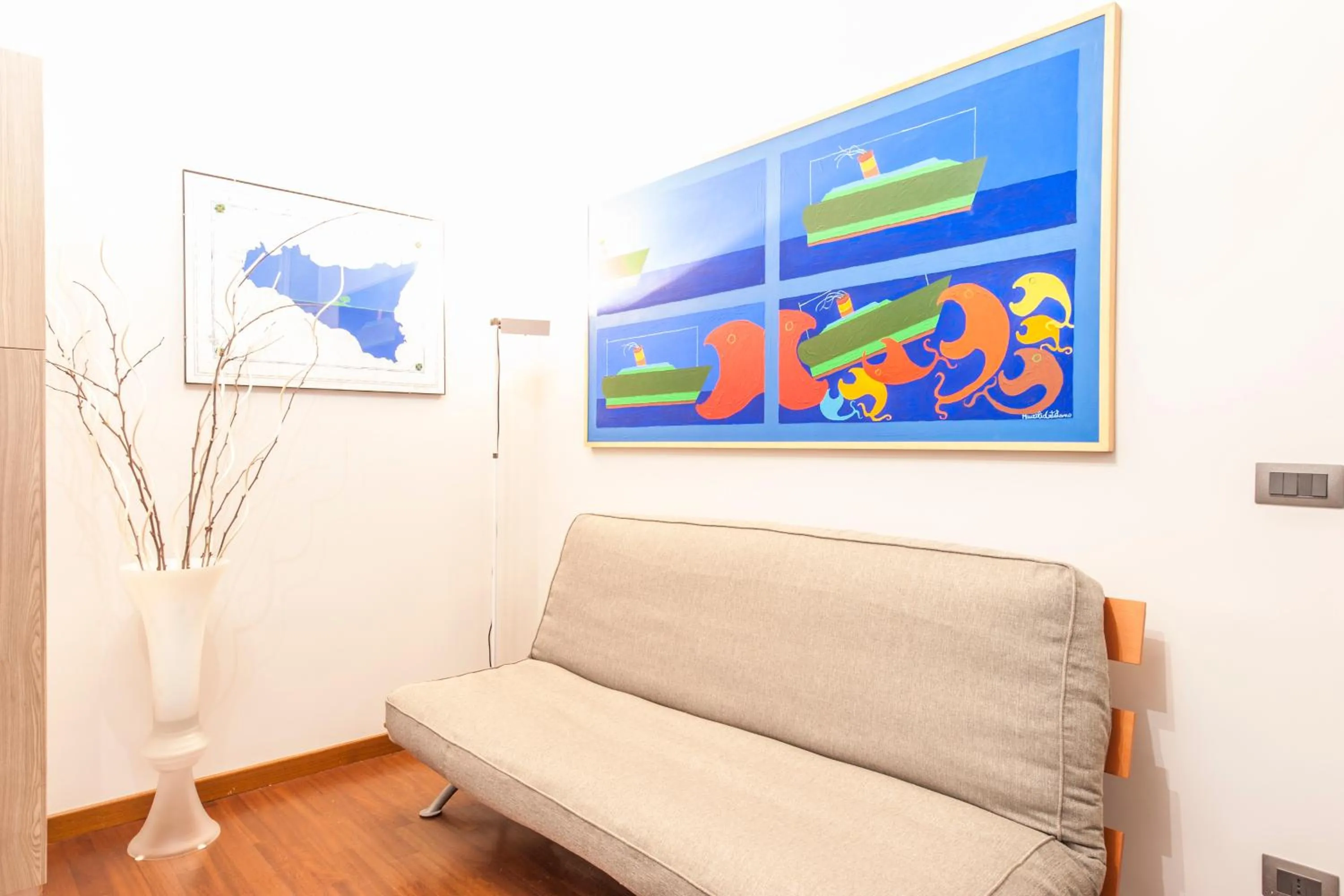 Bed in Rabbad Apartments