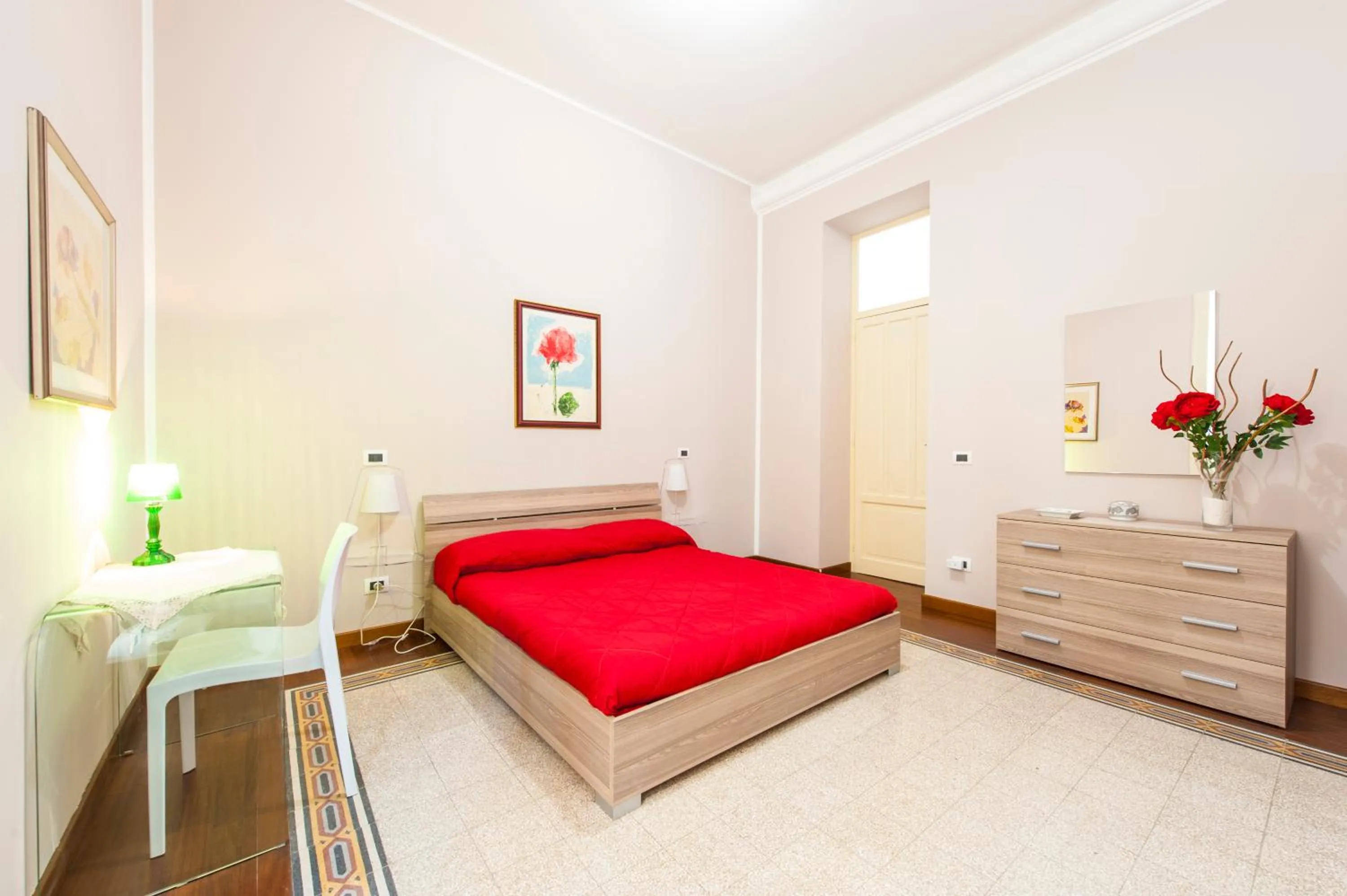 Bedroom, Bed in Rabbad Apartments