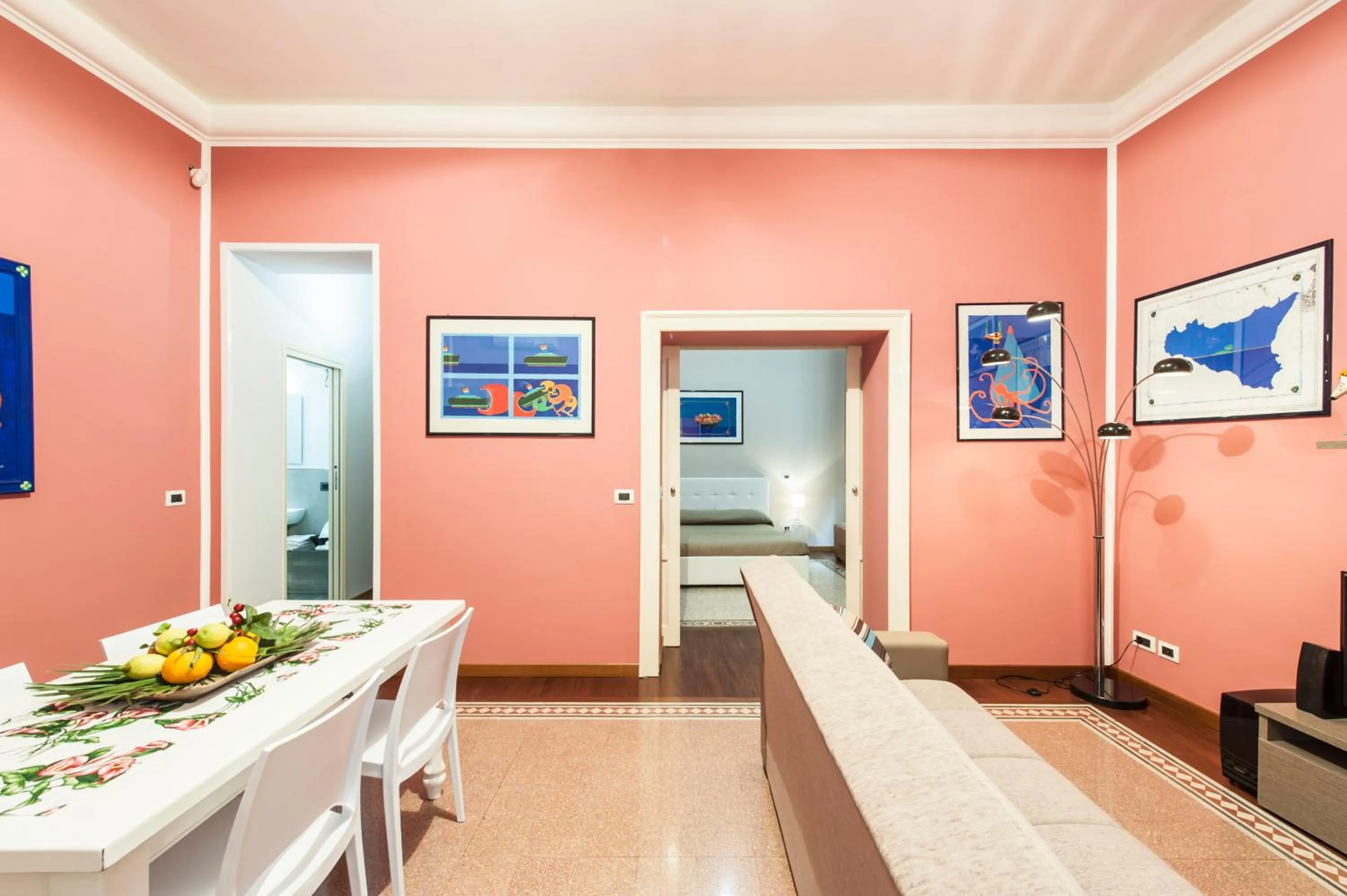 Living room in Rabbad Apartments