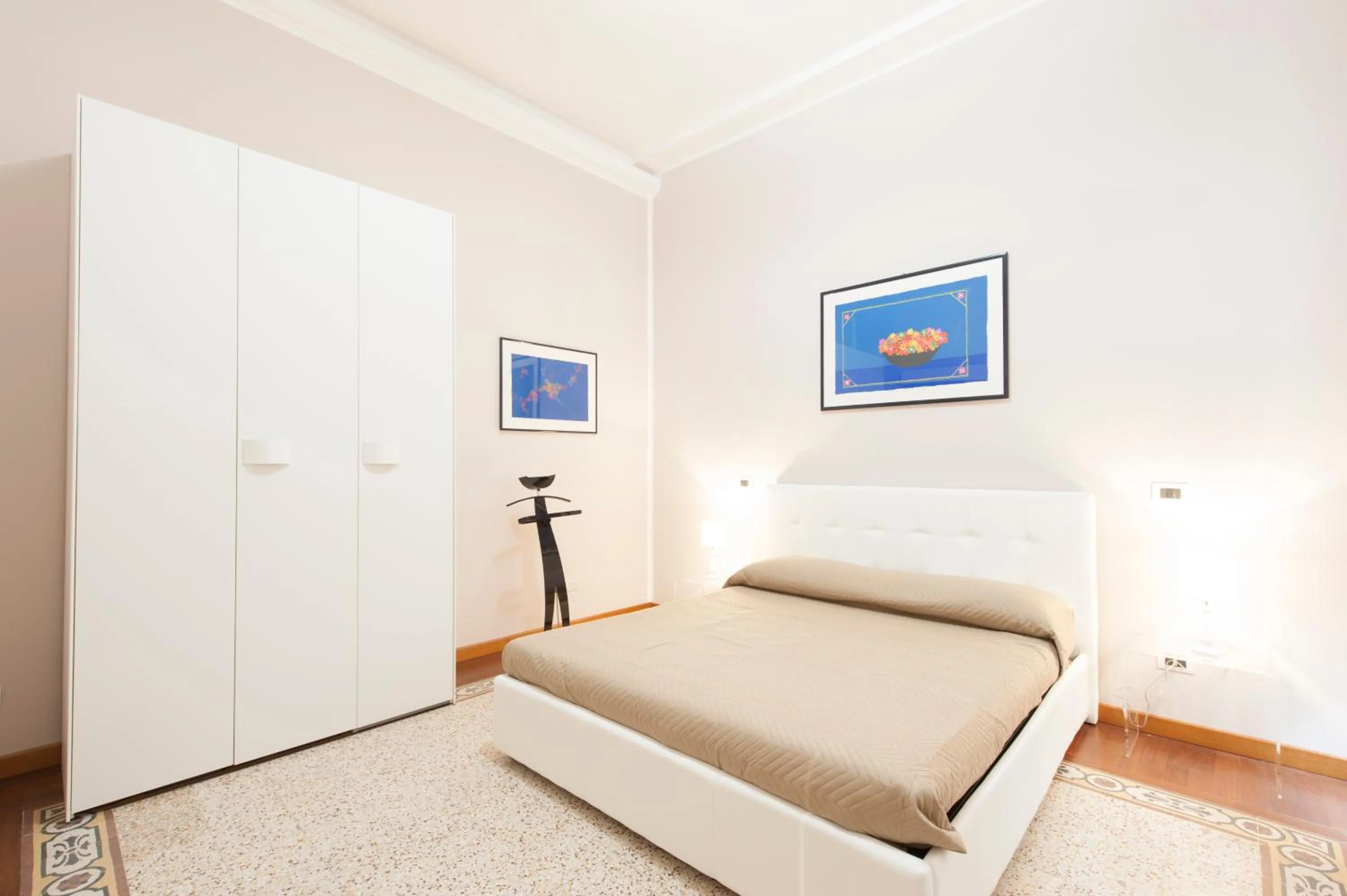 Bedroom, Bed in Rabbad Apartments