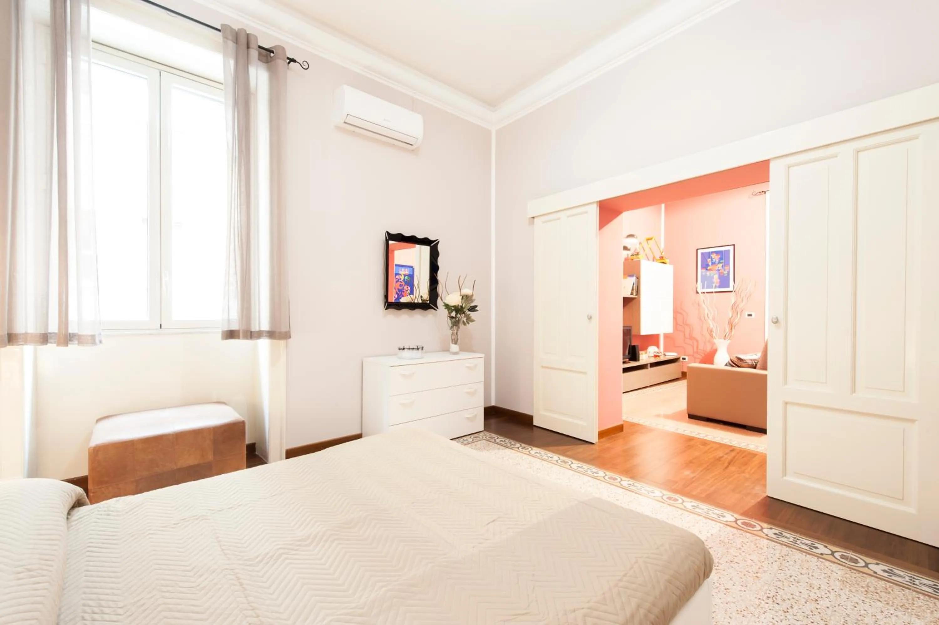 Bedroom, Bed in Rabbad Apartments