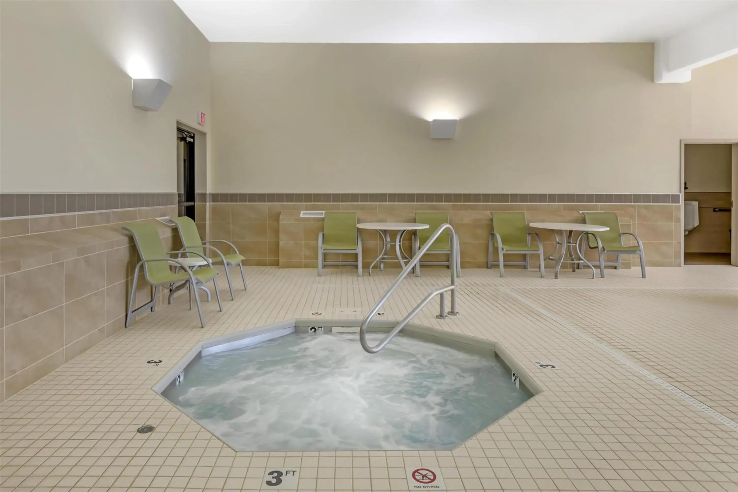 Pool view in Best Western Plus Havre Inn & Suites Pool view in Best Western Plus Havre Inn & Suites