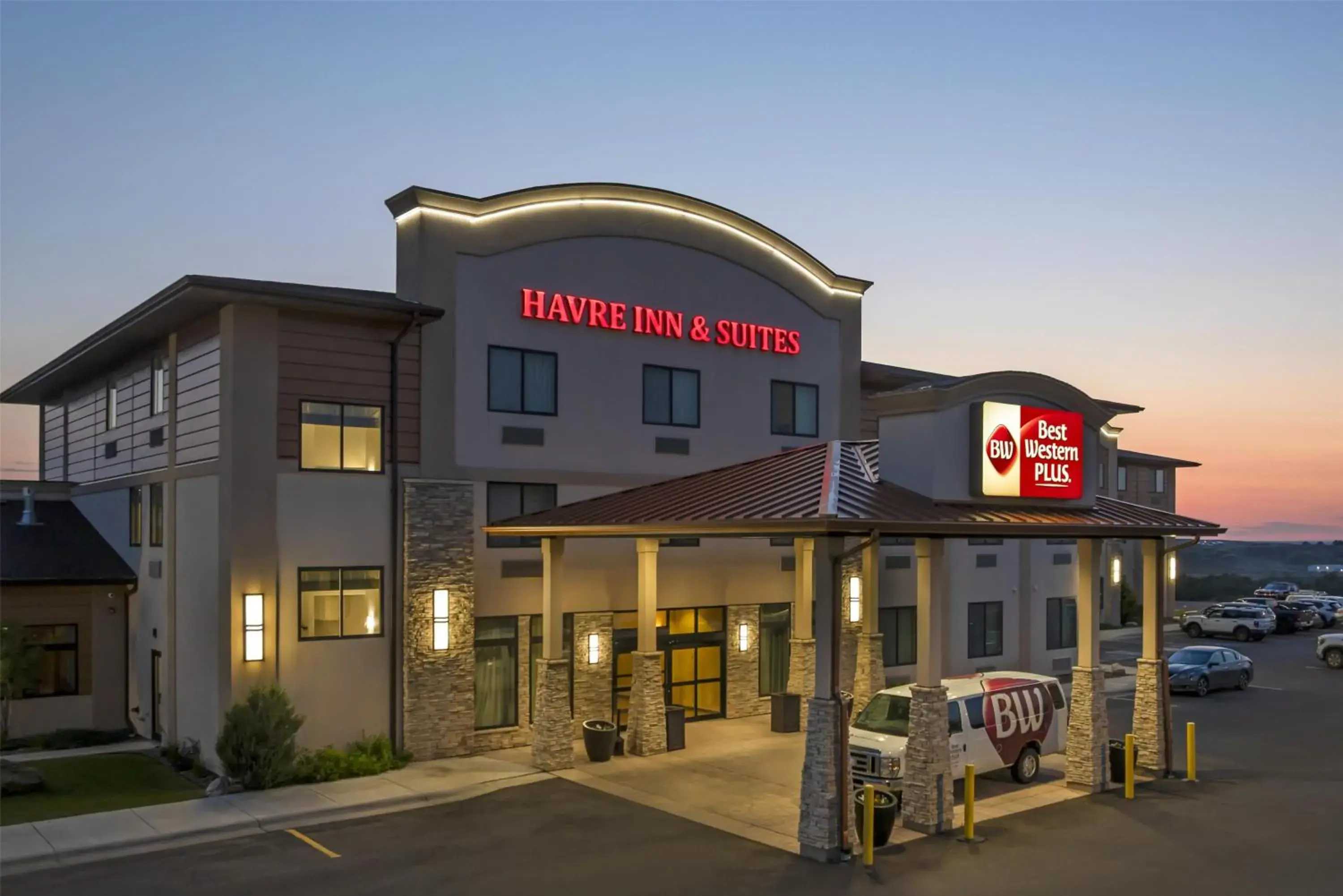 Property building in Best Western Plus Havre Inn & Suites Property building in Best Western Plus Havre Inn & Suites
