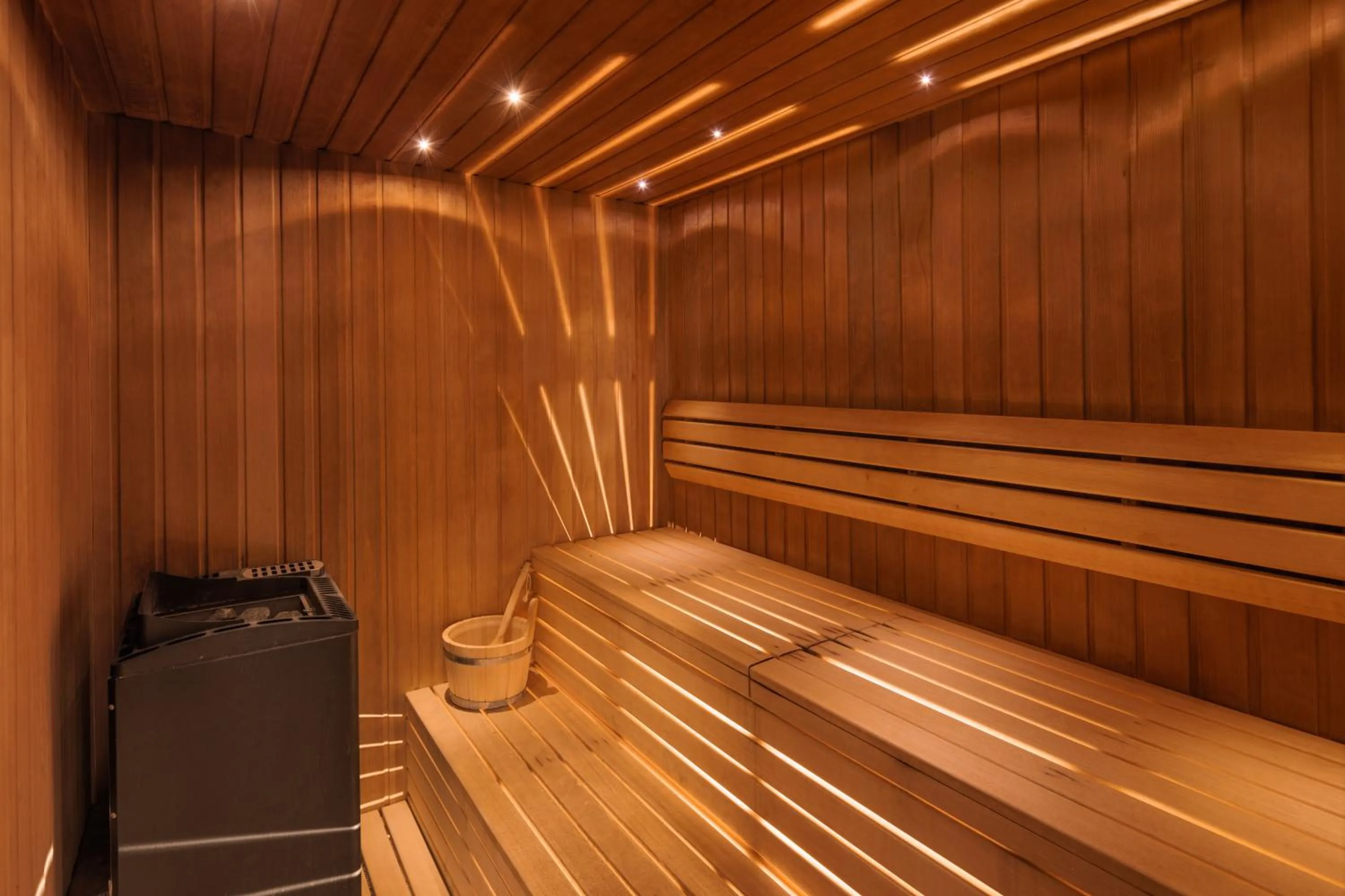 Sauna in Gava Waterman Milna Resort – All Inclusive