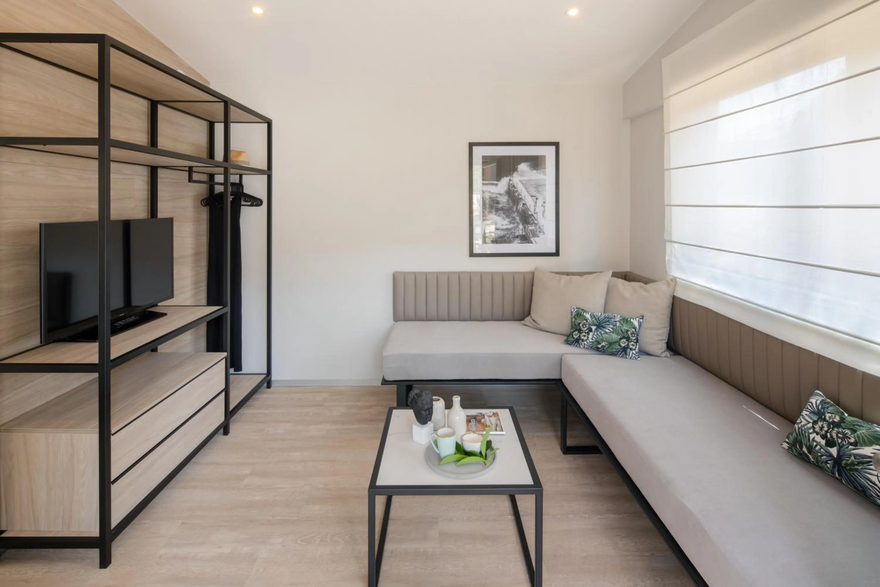 Living room in Gava Waterman Milna Resort – All Inclusive