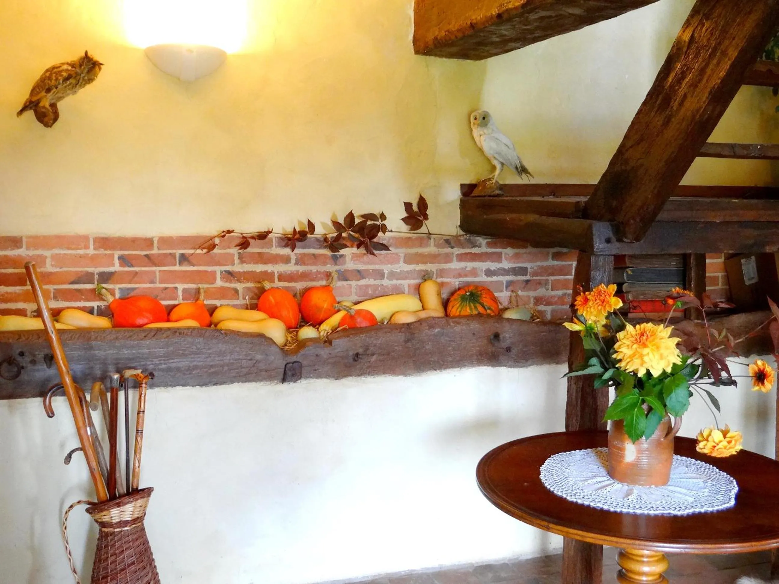 Facade/entrance in La Sauleraie