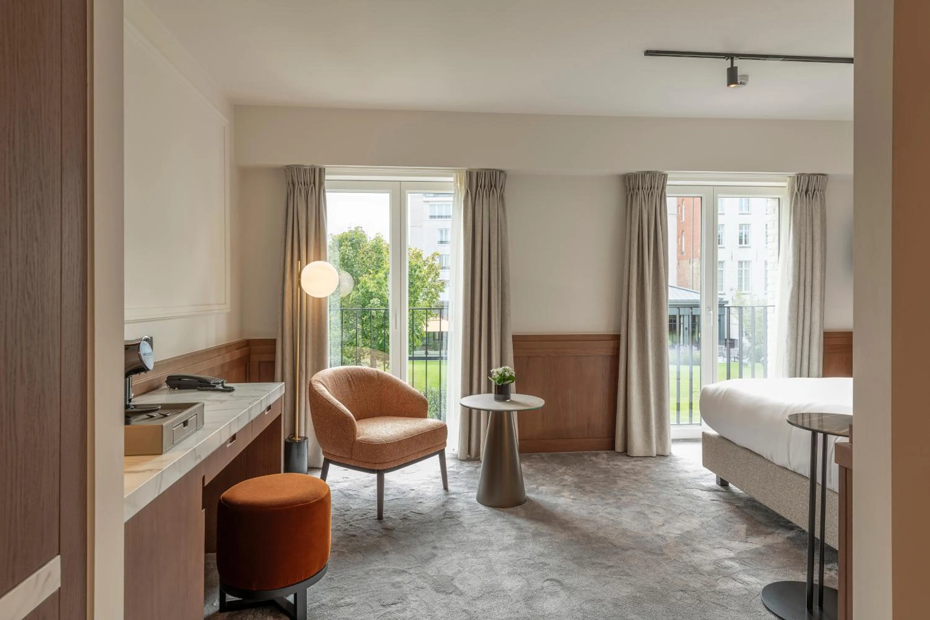 Bedroom in Dukes' Palace Brugge - by Dukes' Hotel Collection