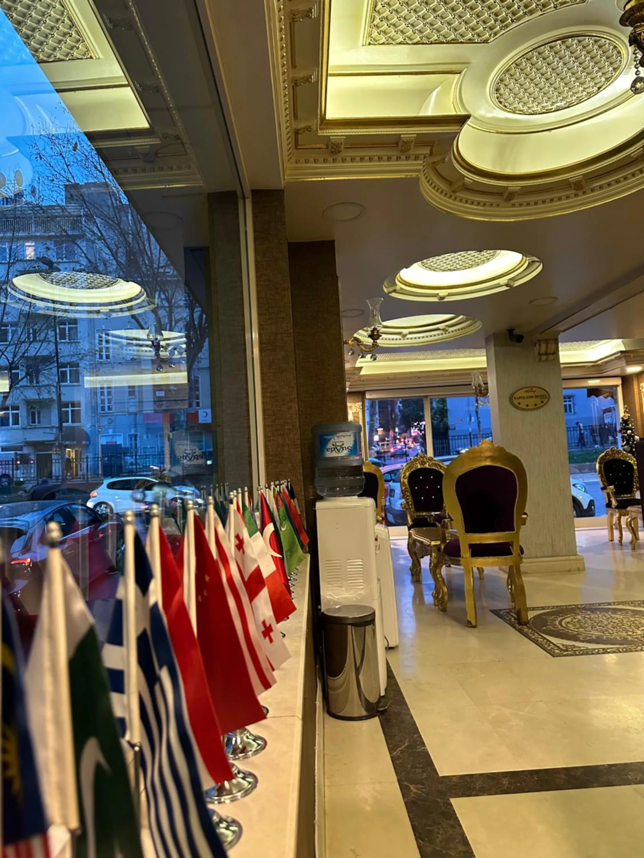 Property building in Napolyon hotel