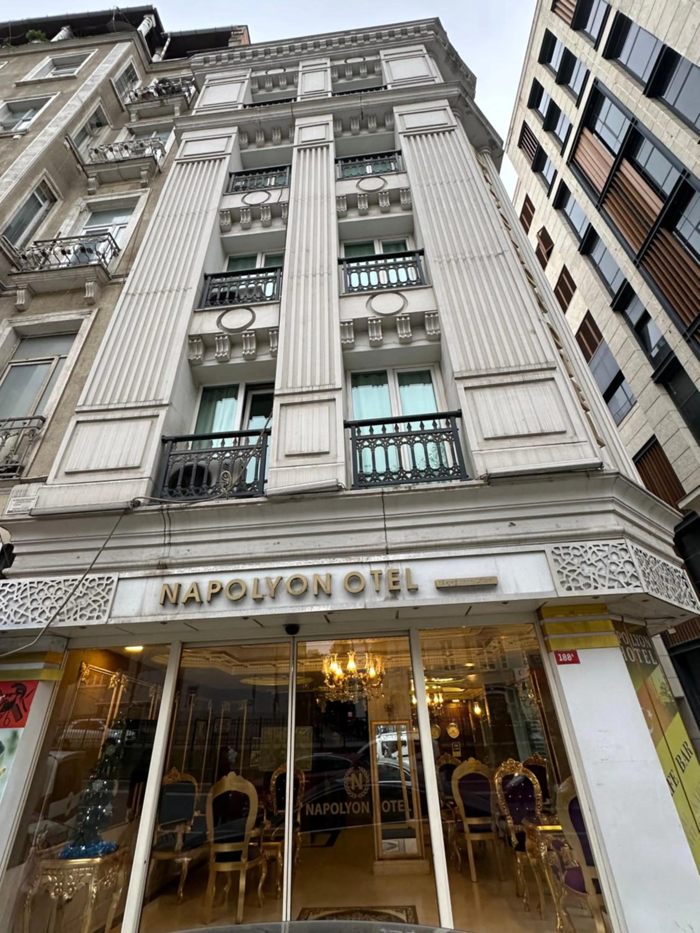 Property building in Napolyon hotel