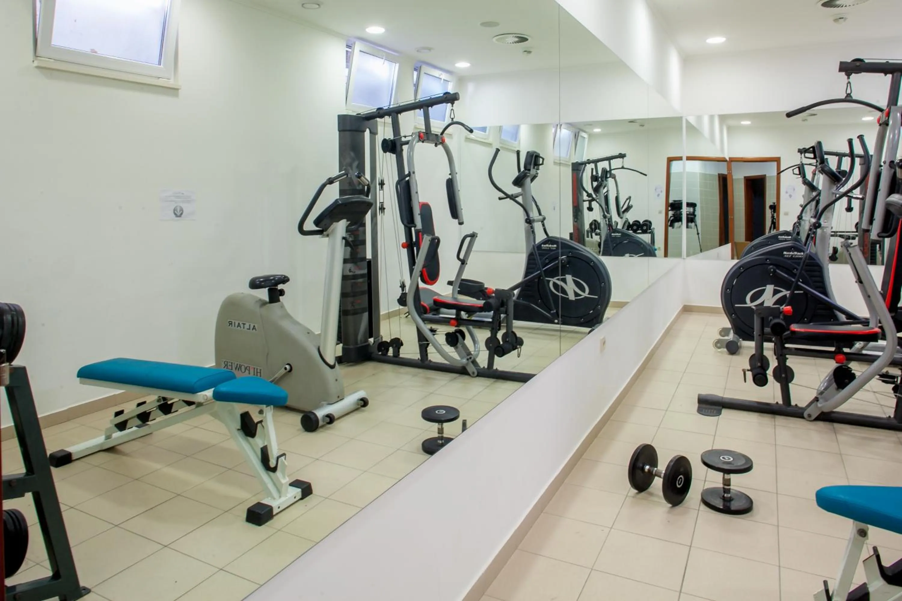 Fitness centre/facilities in Hotel Bella Vista