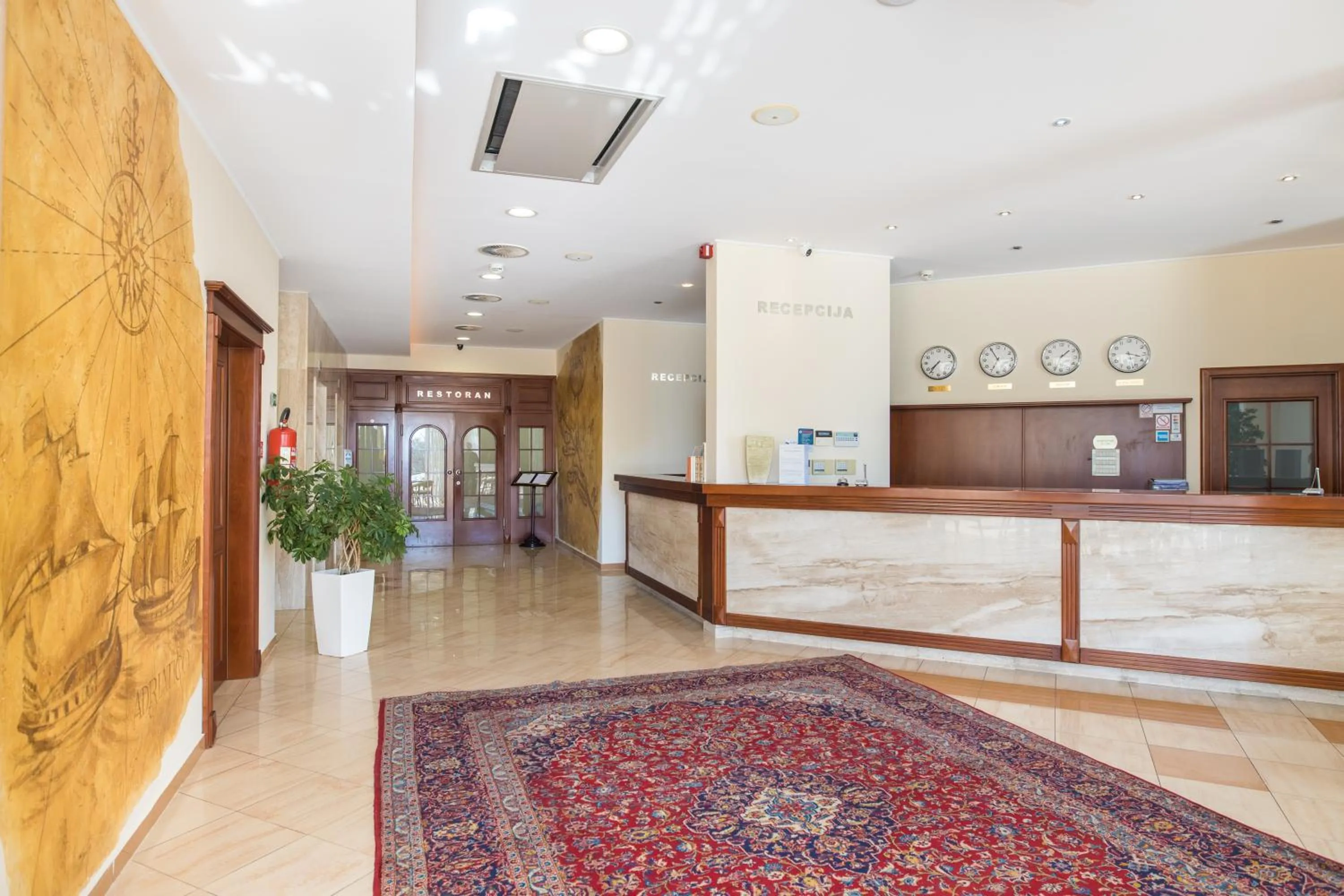 Lobby or reception in Hotel Bella Vista