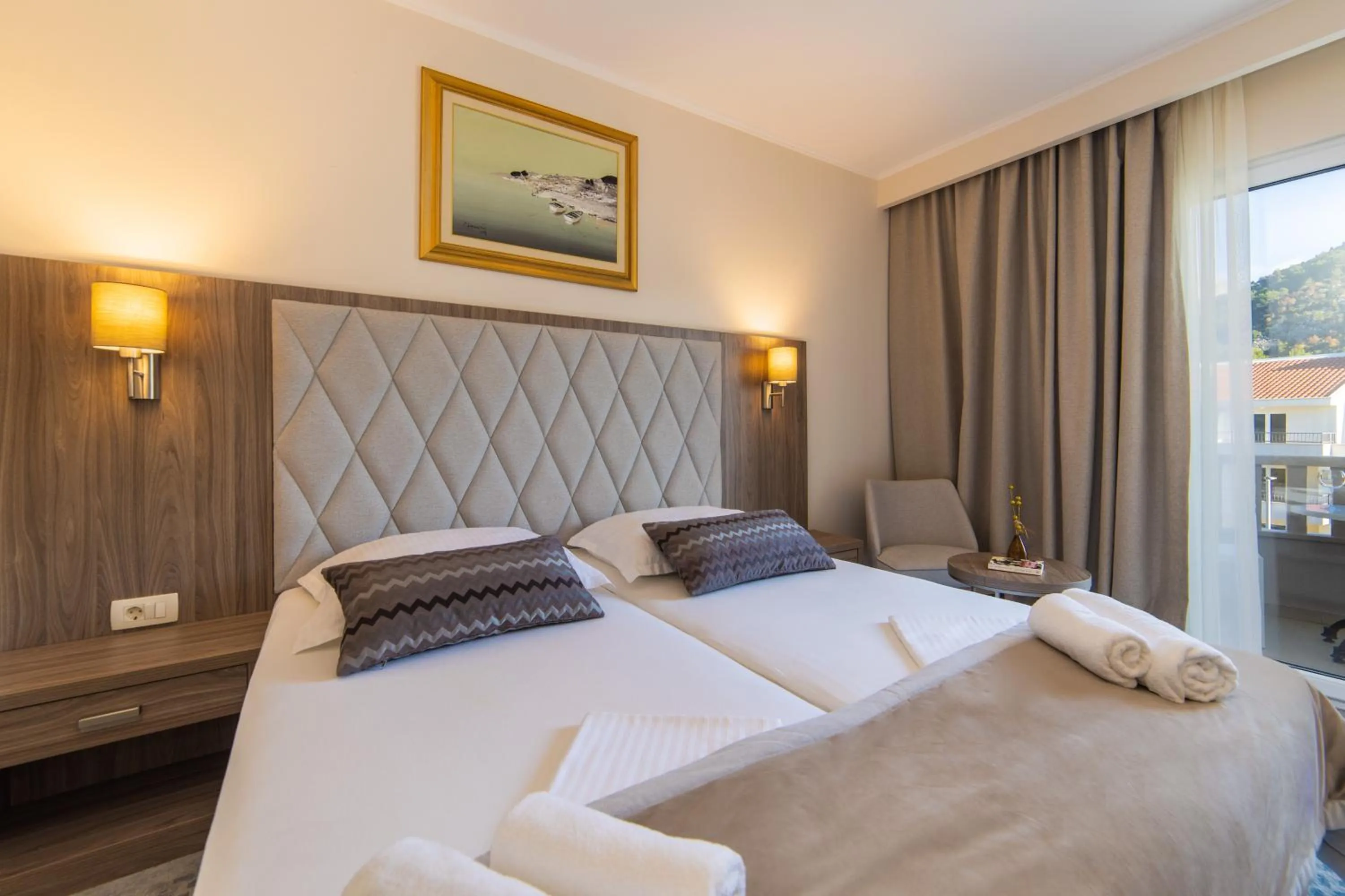 Bedroom, Bed in Hotel Bella Vista