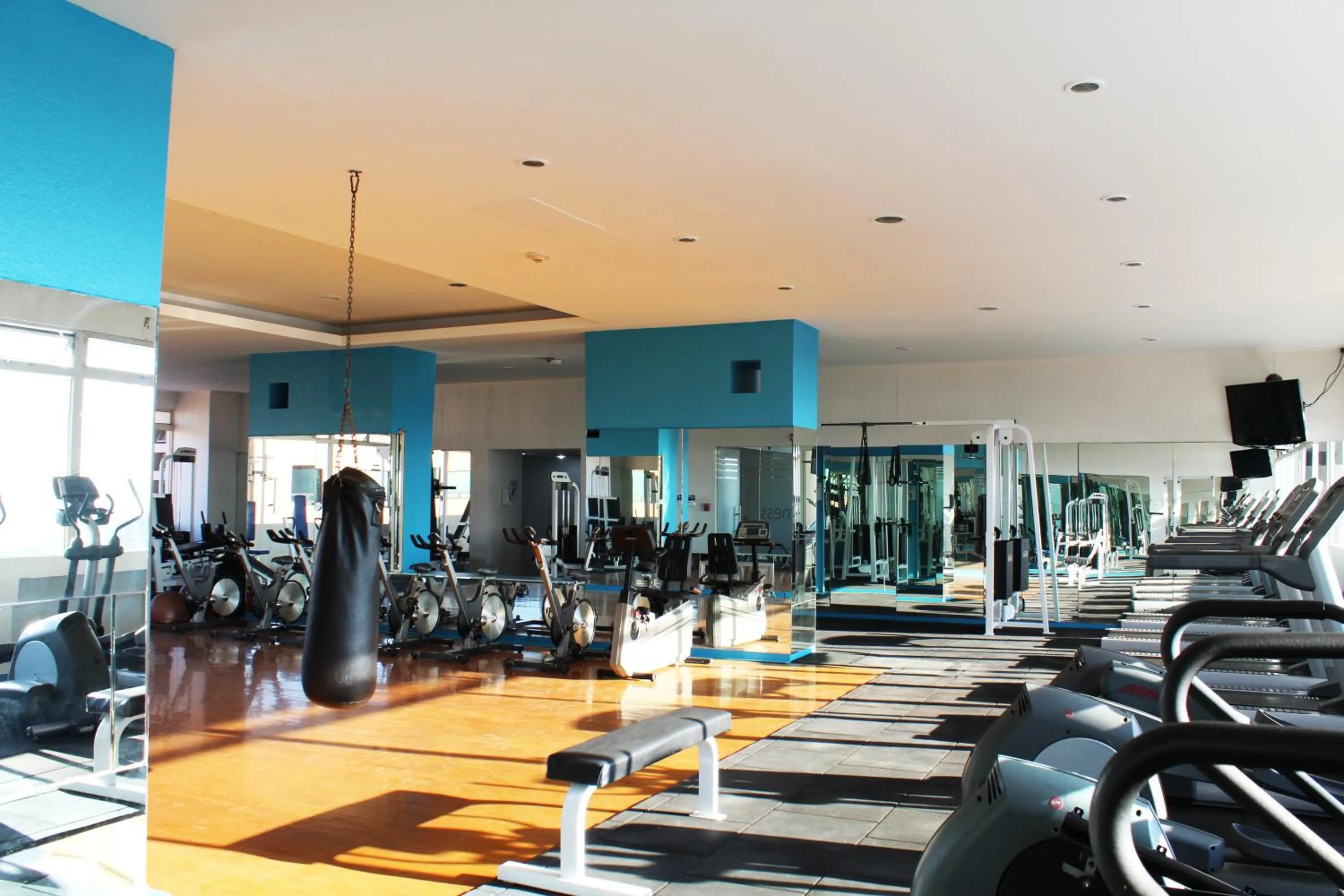 Fitness centre/facilities in Hotel Las Americas
