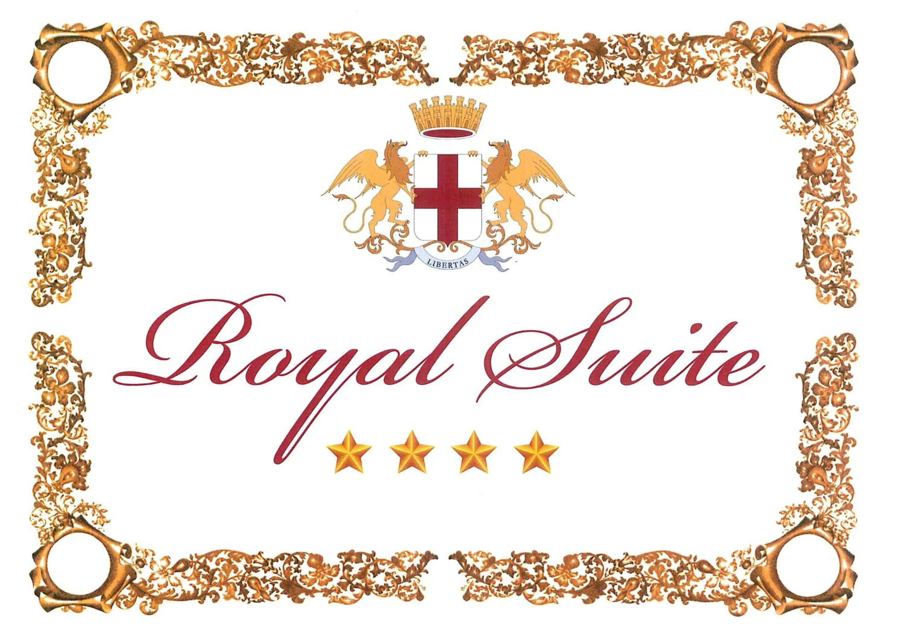 Logo/Certificate/Sign in Royal Suite
