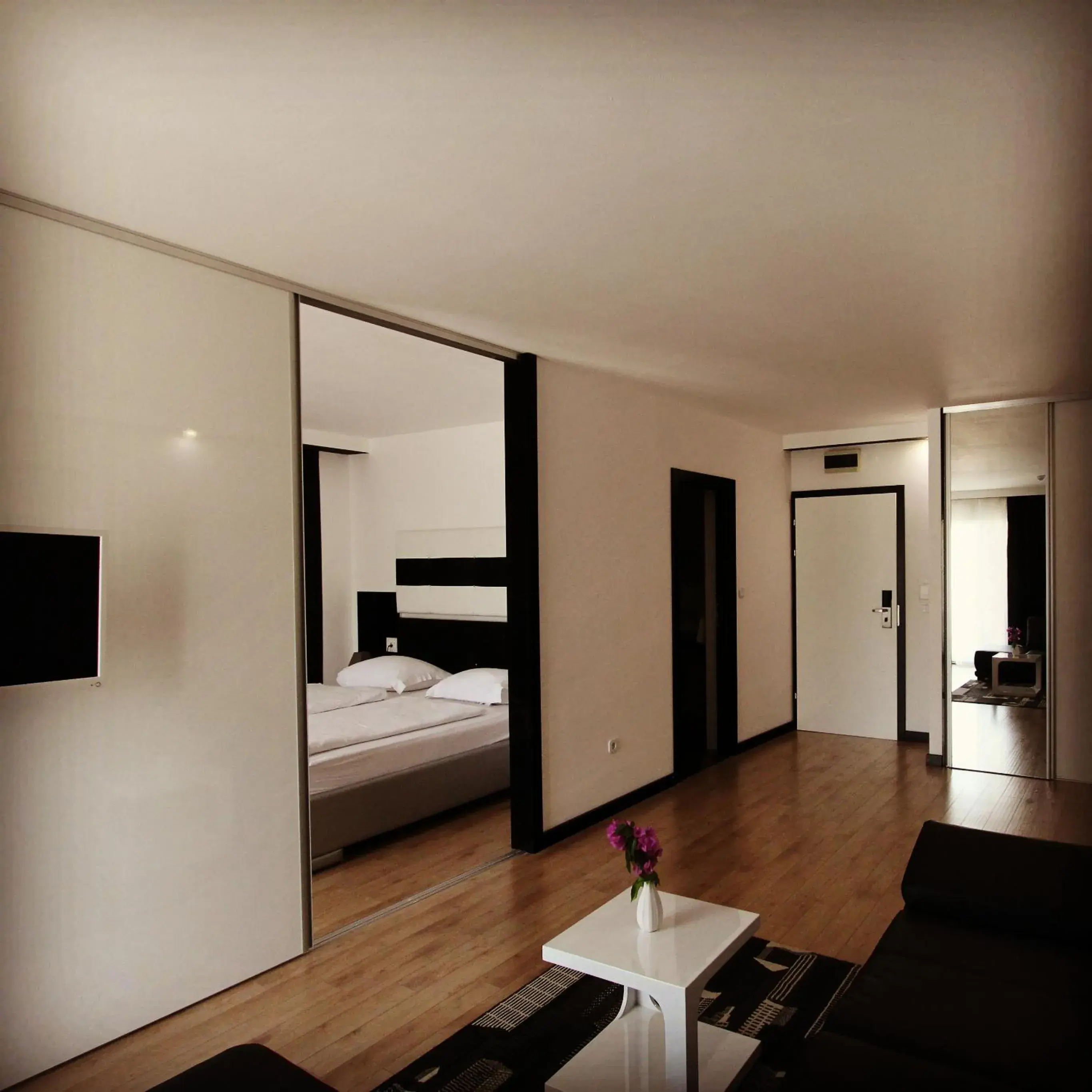 Bathroom, Bed in Hotel Sveti Kriz Bathroom, Bed in Hotel Sveti Kriz