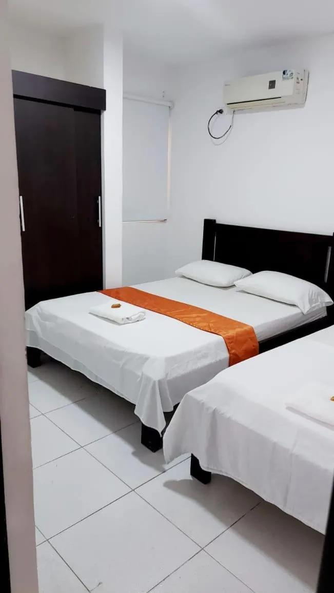 Bed in Aparta Hotel El Cacique Upar