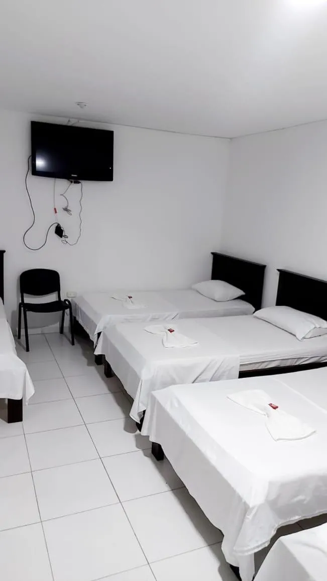 Bed in Aparta Hotel El Cacique Upar