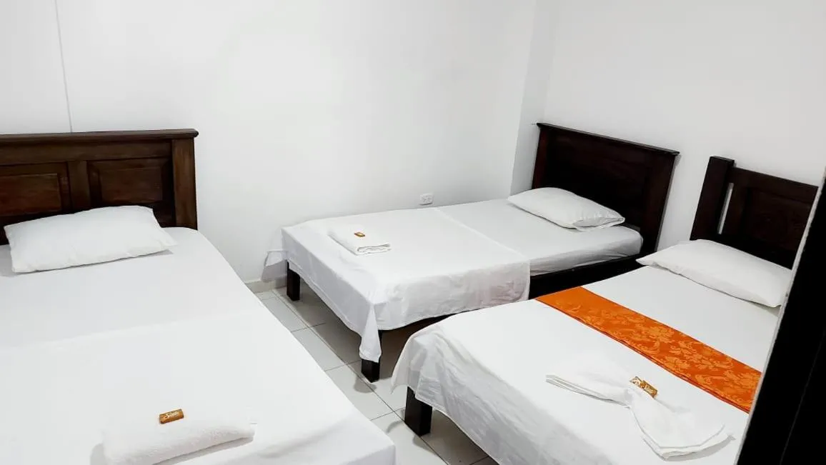 Bed in Aparta Hotel El Cacique Upar