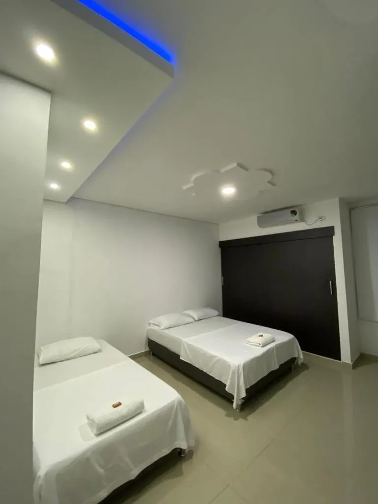 Bed in Aparta Hotel El Cacique Upar