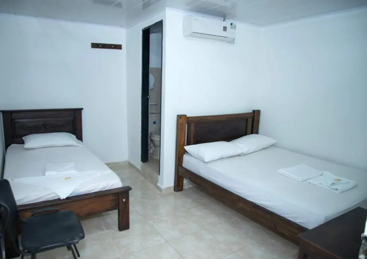 Standard Twin Room in Aparta Hotel El Cacique Upar Standard Twin Room in Aparta Hotel El Cacique Upar