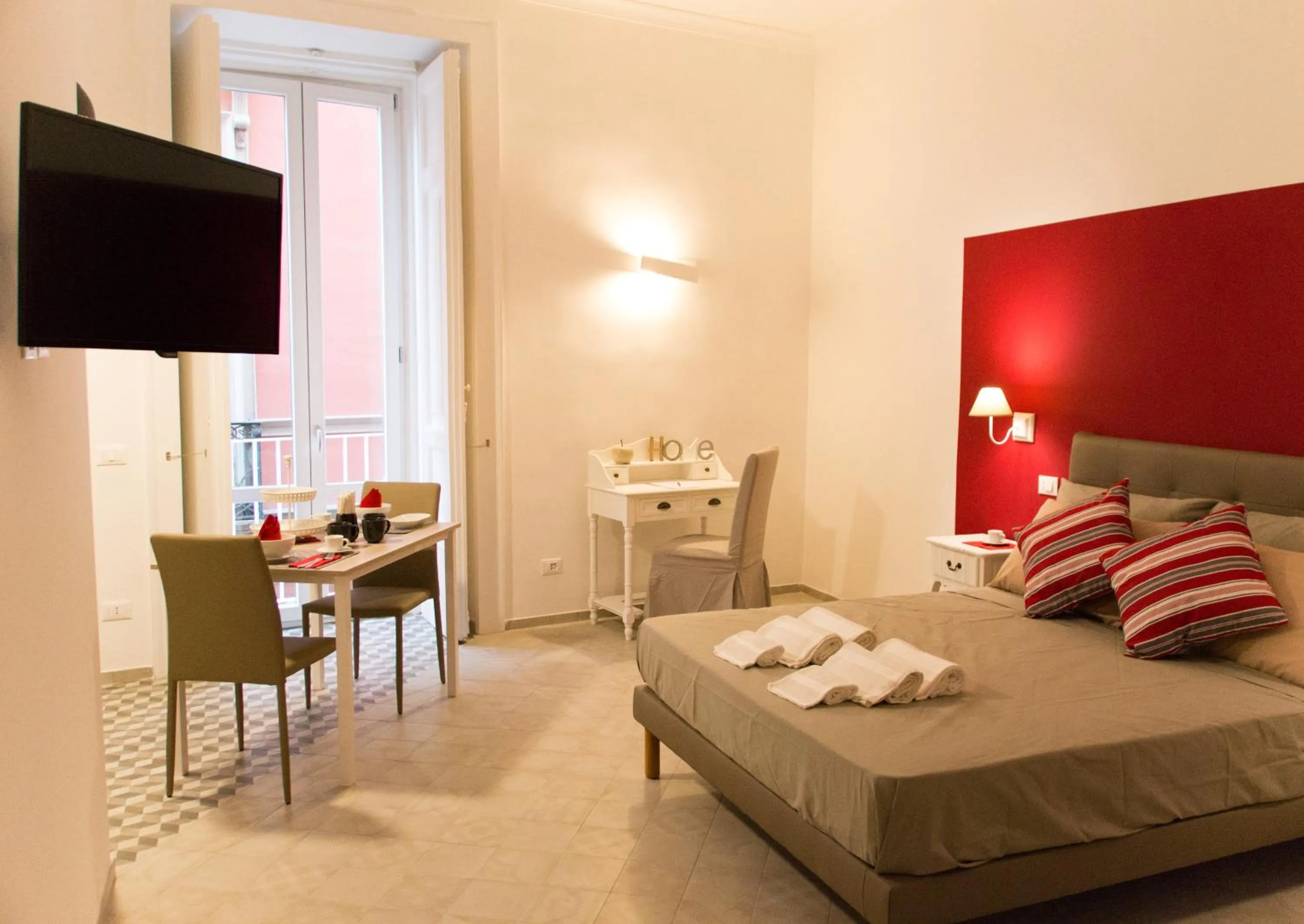 Bed in B&B Il Balconcino a Santa Chiara