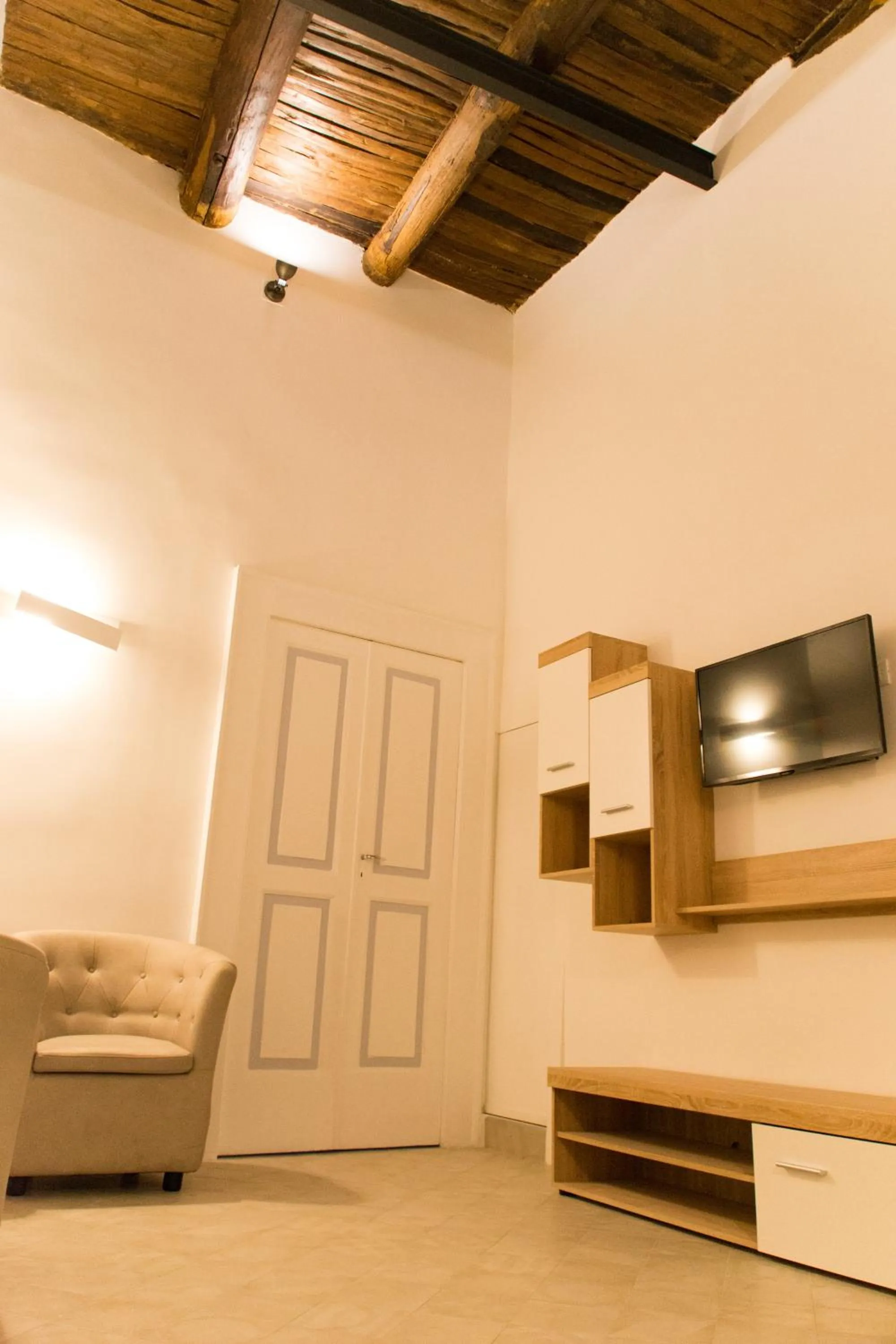 Communal lounge/ TV room in B&B Il Balconcino a Santa Chiara