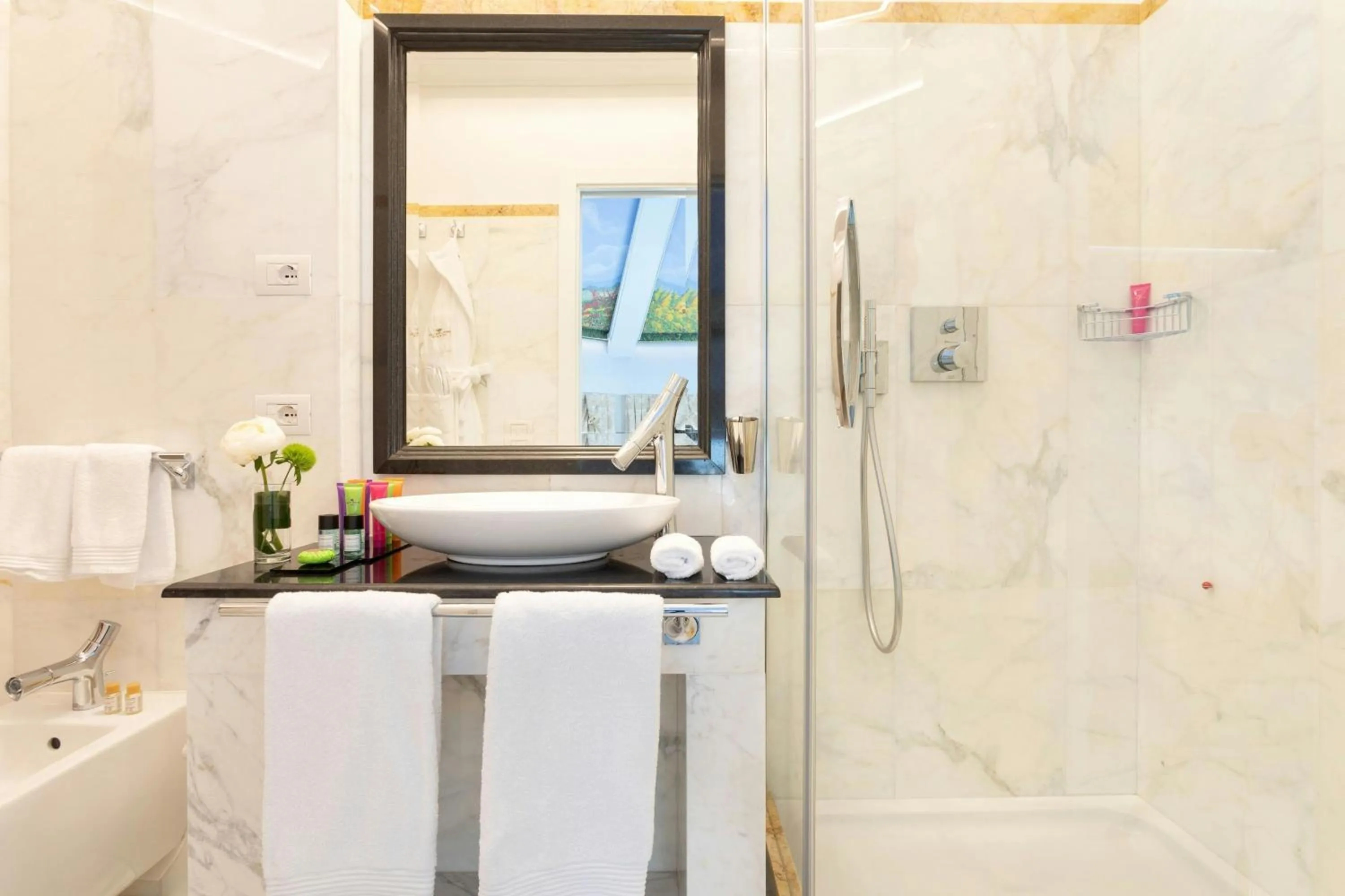 Bathroom in Ortea Palace Hotel, Sicily, Autograph Collection