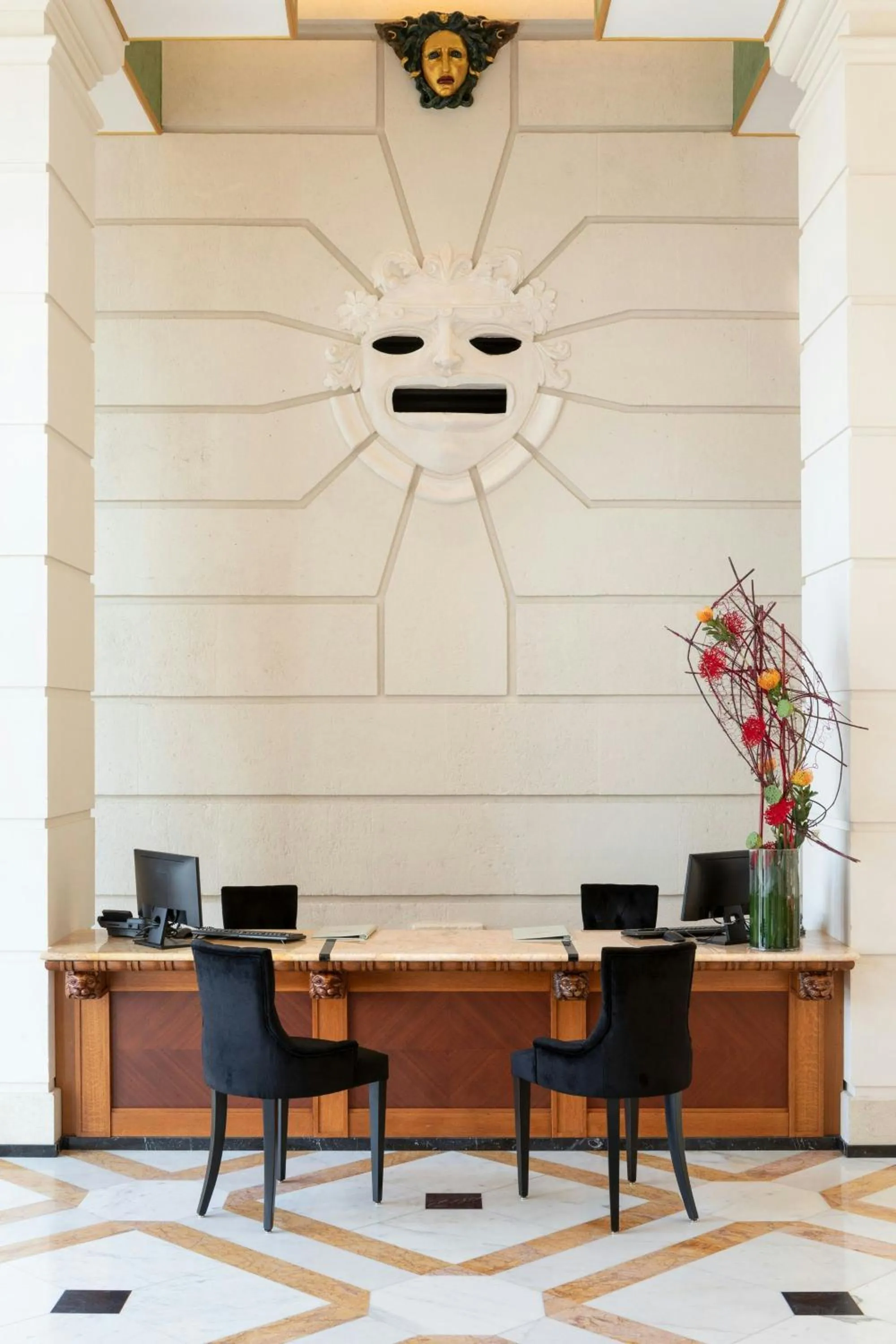 Lobby or reception in Ortea Palace Hotel, Sicily, Autograph Collection