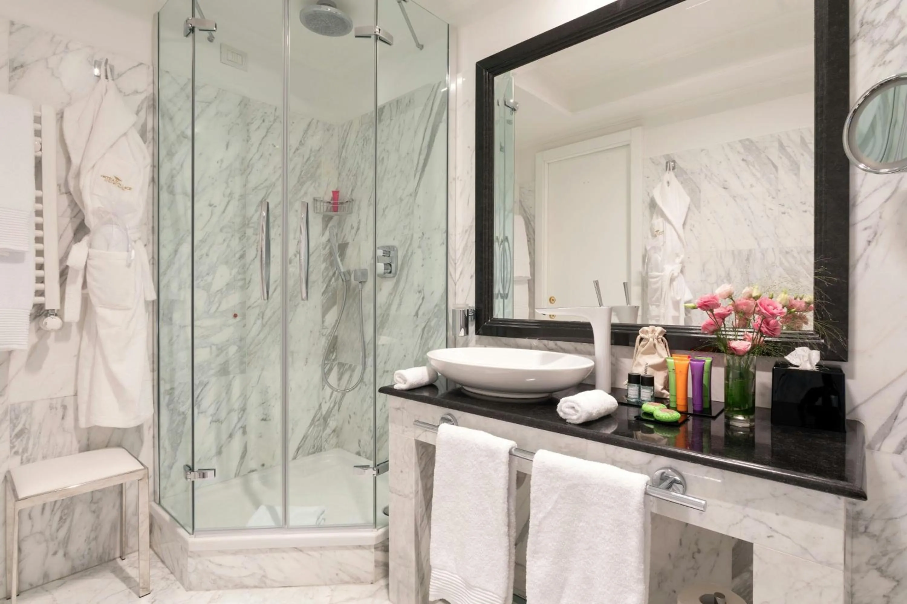 Bathroom in Ortea Palace Hotel, Sicily, Autograph Collection