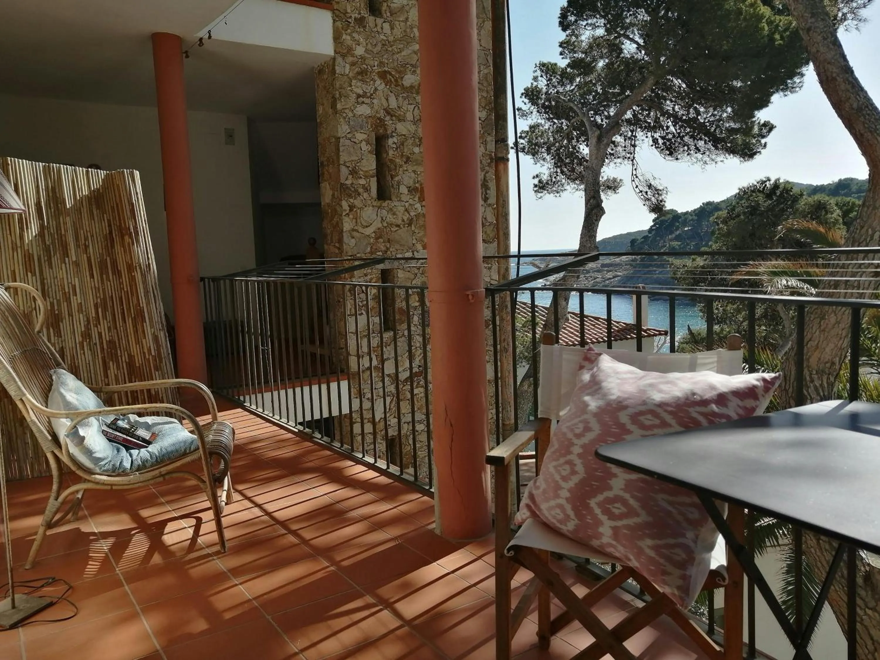 Sea view in ApartmentsTamariu4 Unbeatable views 50m to beach