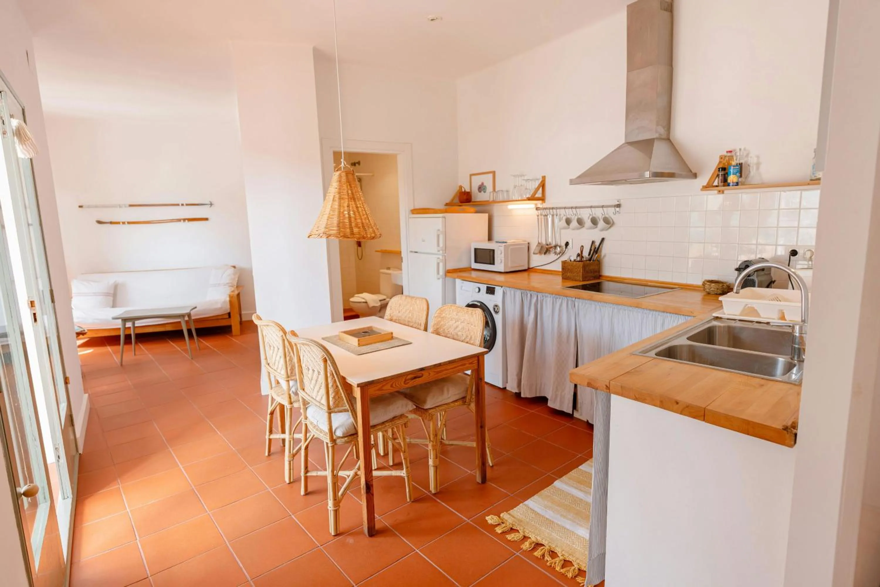 Living room in ApartmentsTamariu4 Unbeatable views 50m to beach