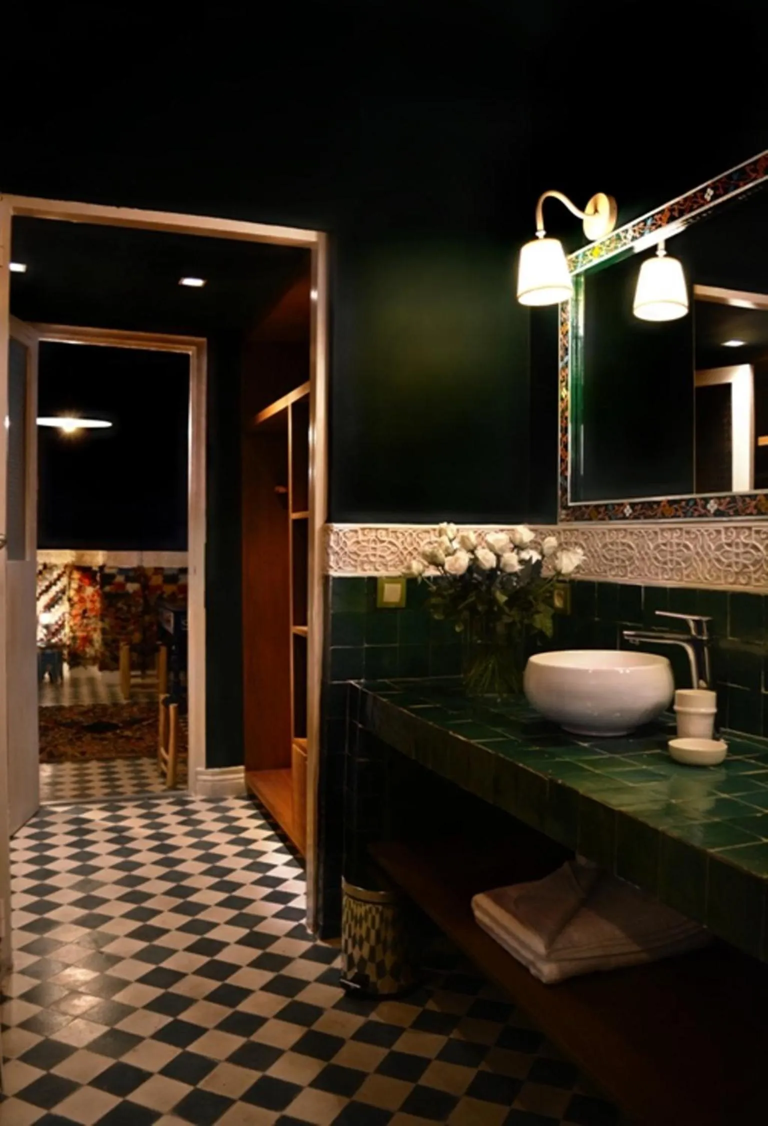 Bathroom in Riad Karmela Princesse