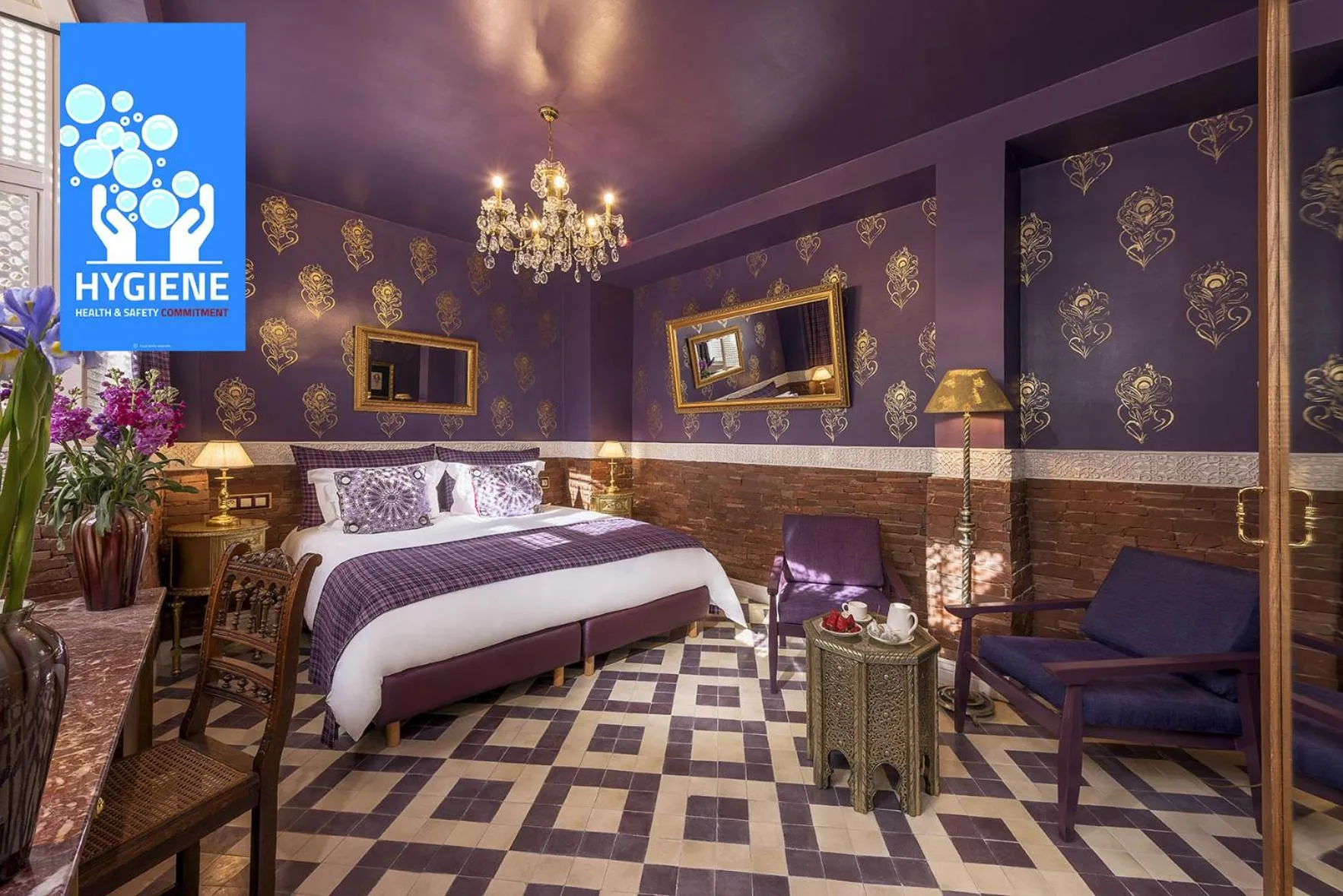 Property logo or sign, Bed in Riad Karmela Princesse