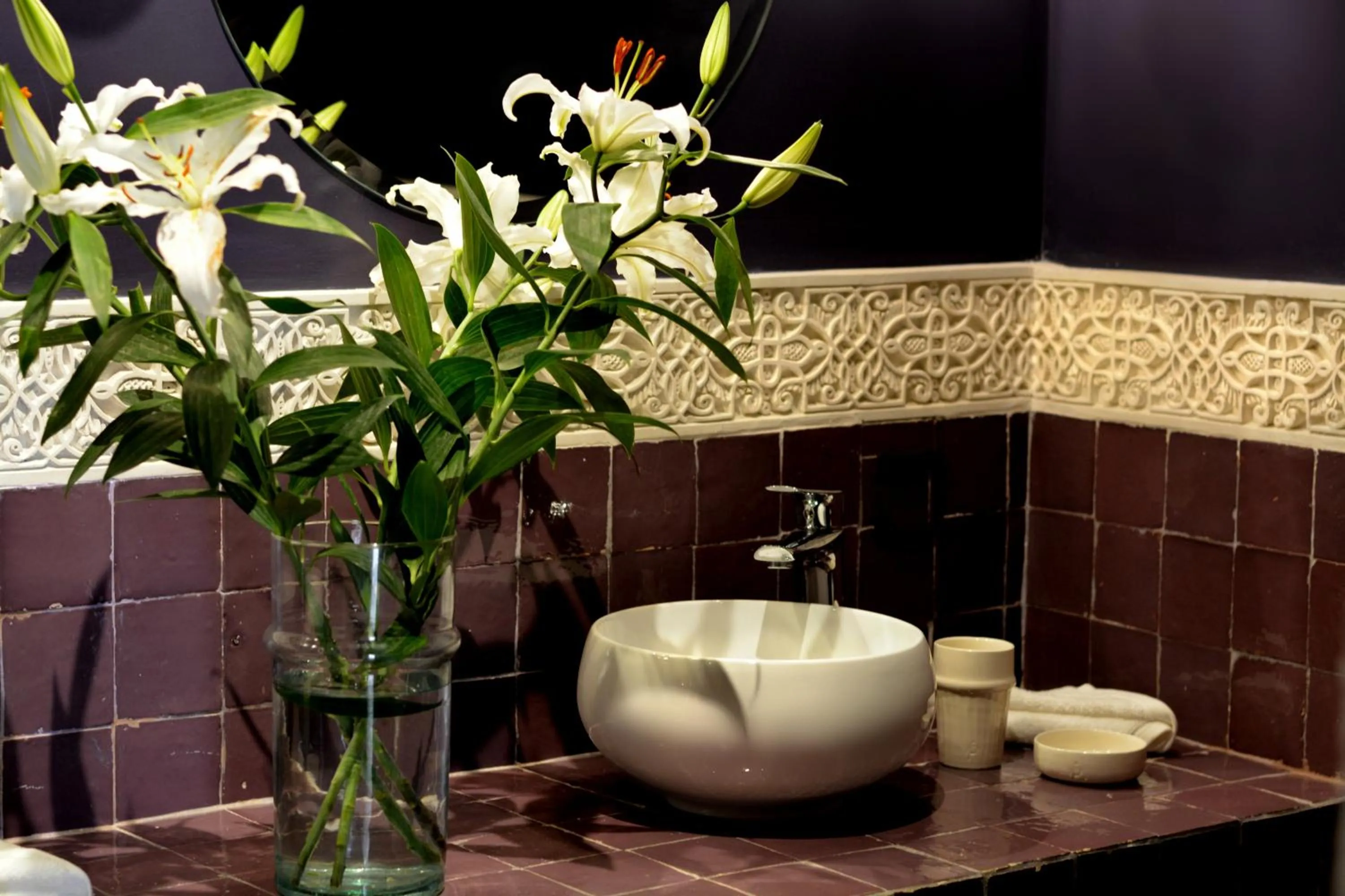 Bathroom in Riad Karmela Princesse