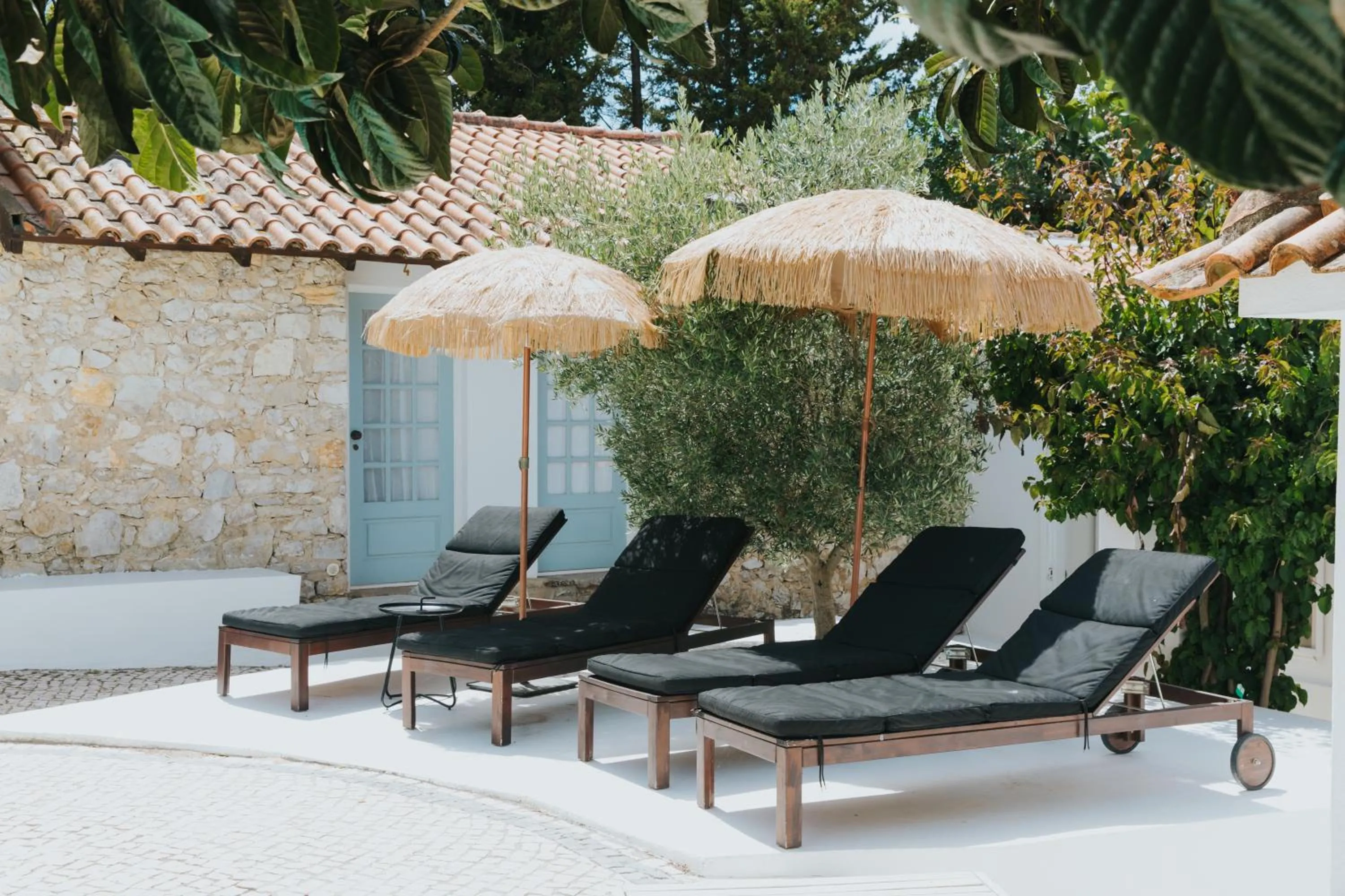 Garden in Senhora do Cabo Meco Homy Holidays